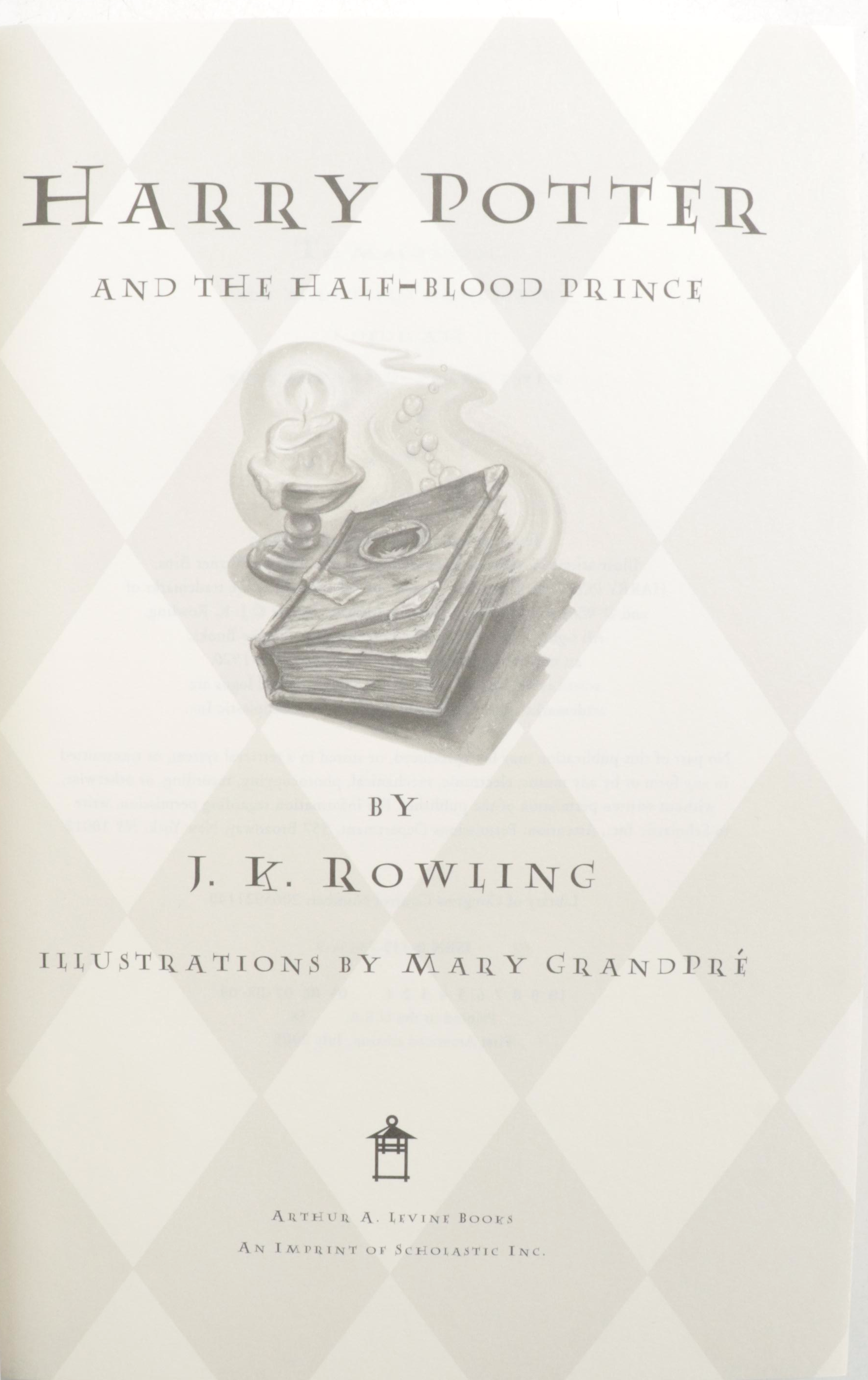 First American Edition "Harry Potter" Complete Series with "The Cursed Child"