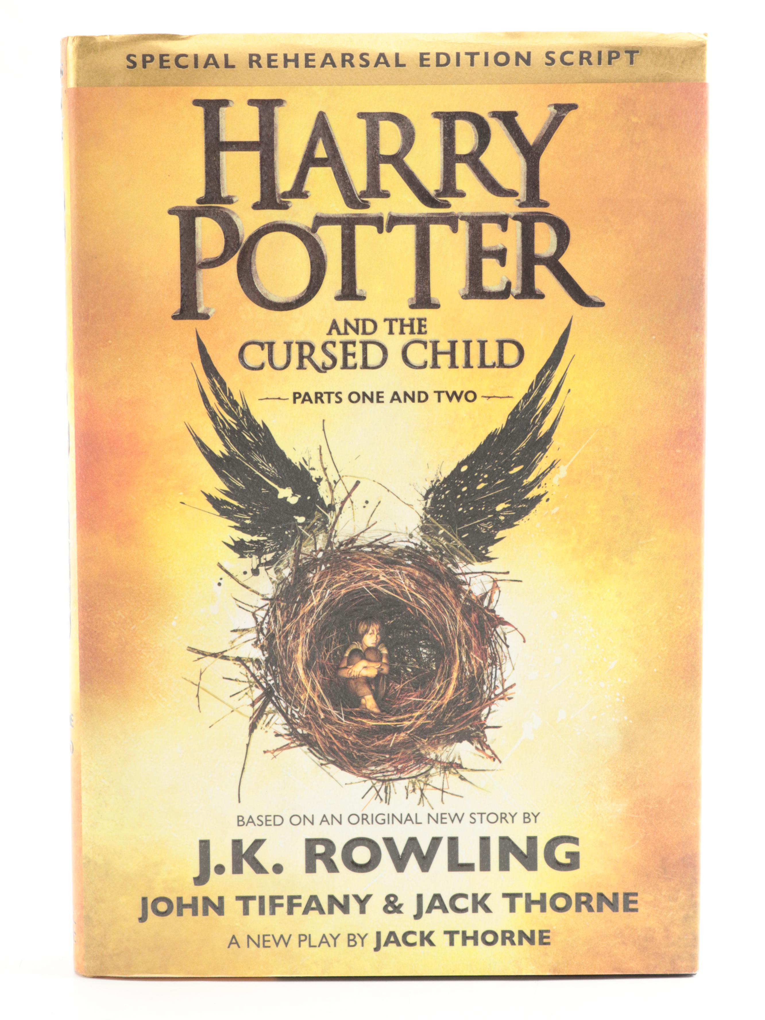 First American Edition "Harry Potter" Complete Series with "The Cursed Child"
