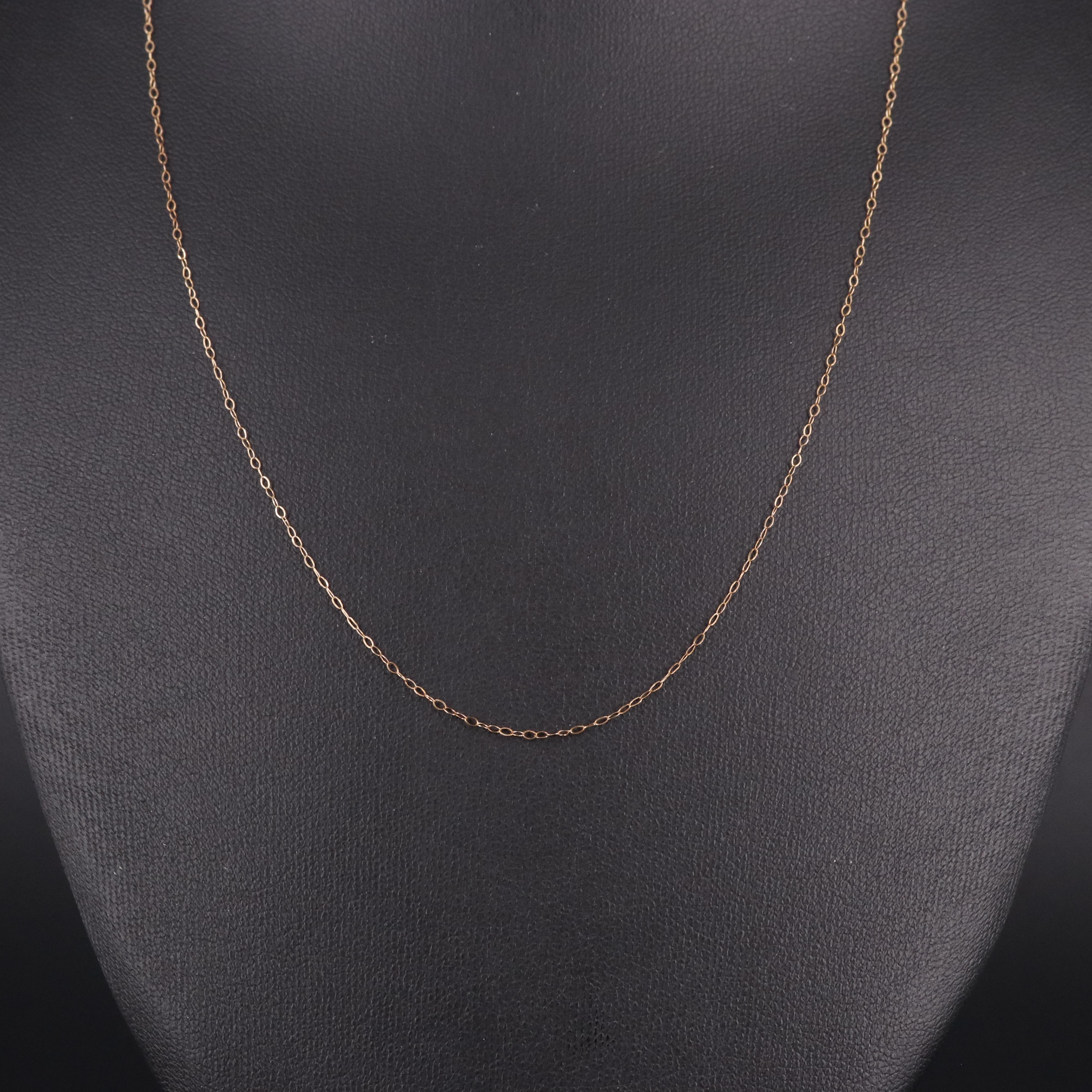 10K Rolo Chain Necklace