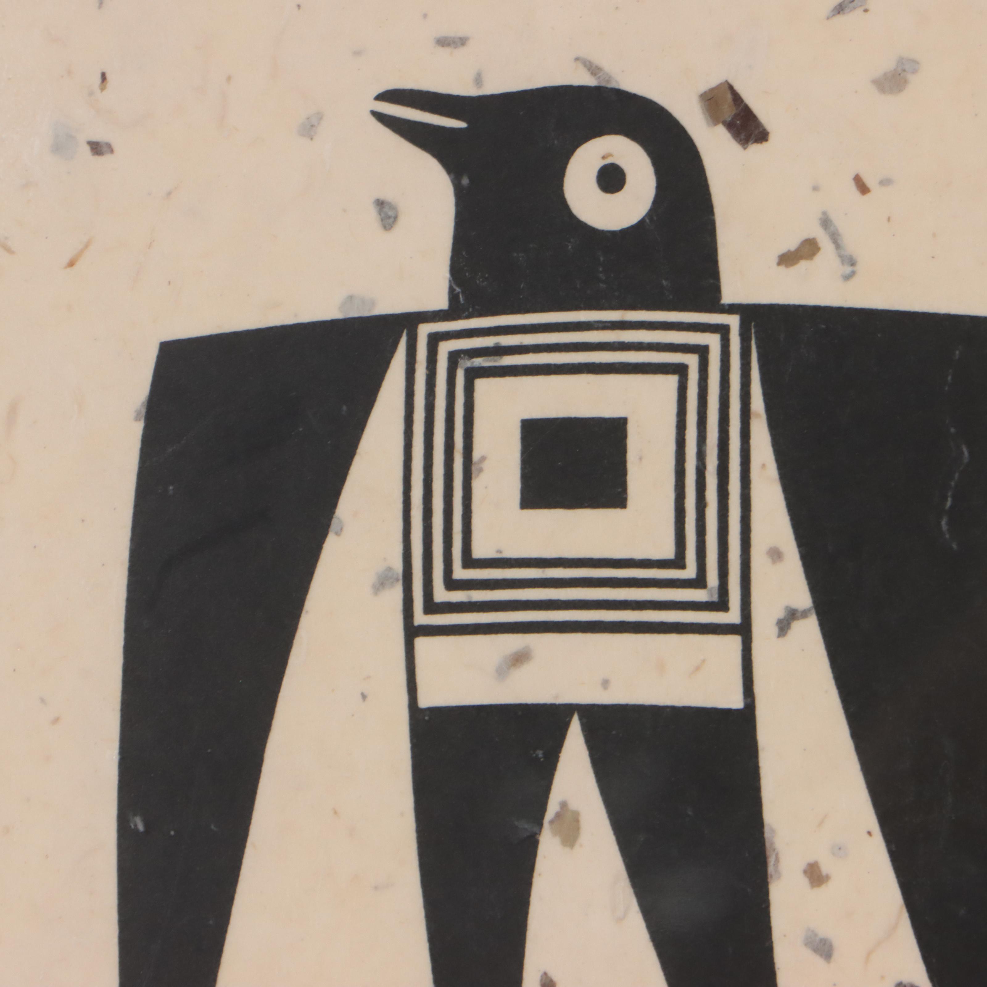 Serigraphs of Native American Mimbres Designs