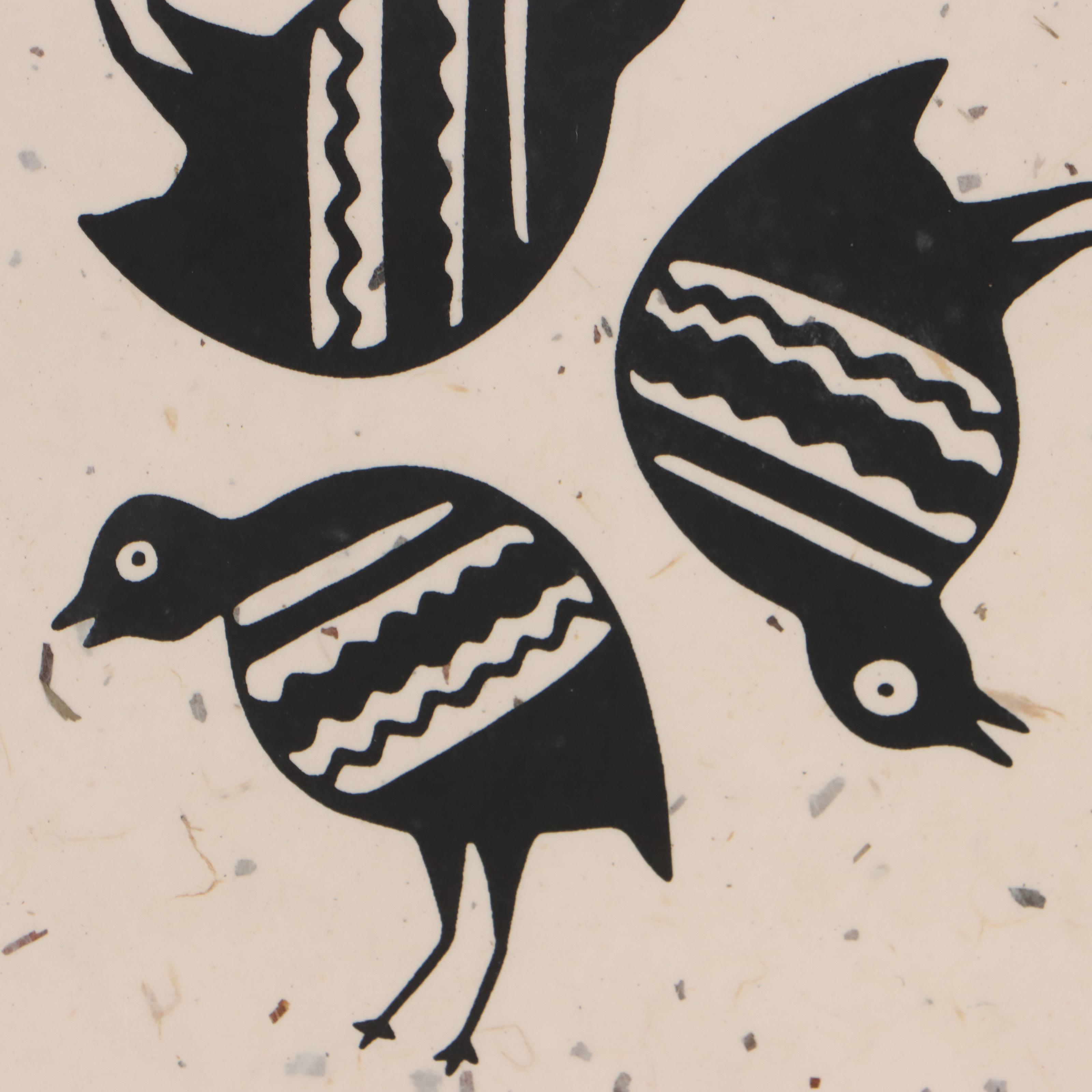 Serigraphs of Native American Mimbres Designs