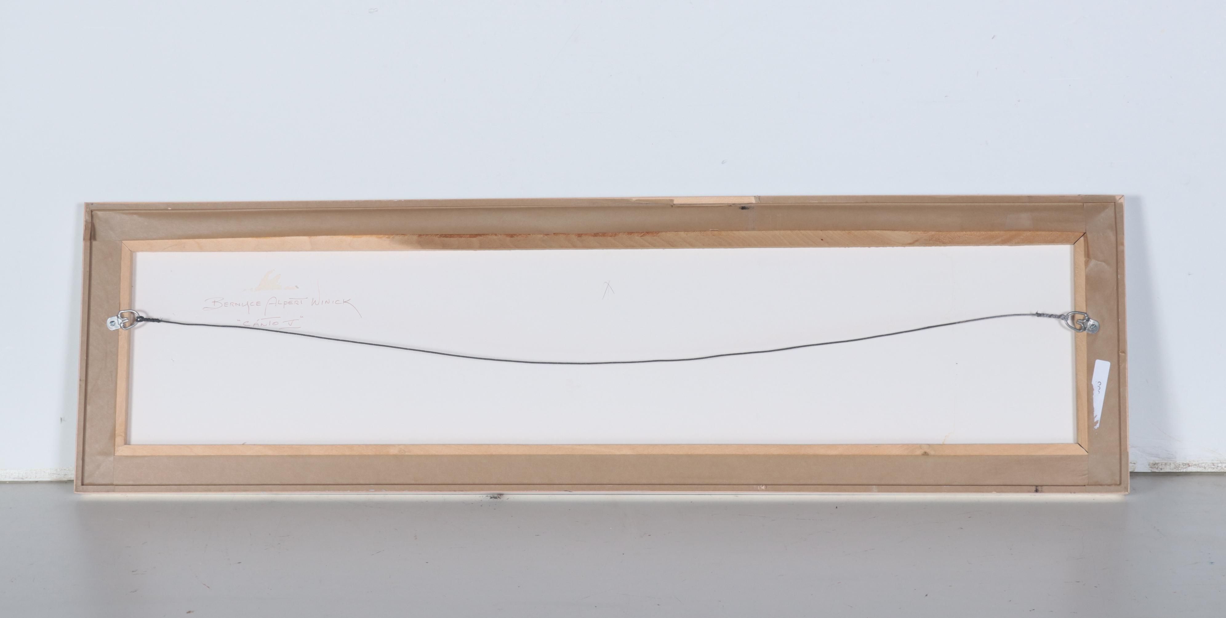 Bernyce Alpert Winick Silver Gelatin Photographs "Brioso I" and "Cánto V"