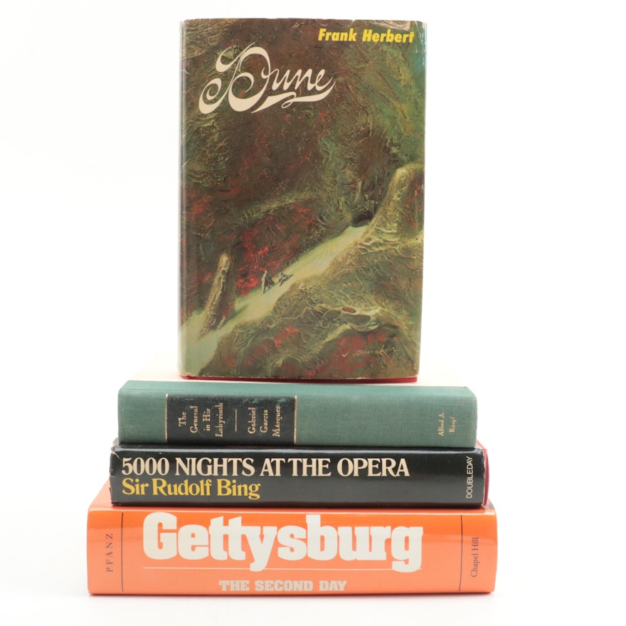 Book Club Edition "Dune" by Frank Herbert and More Fiction, Nonfiction Books