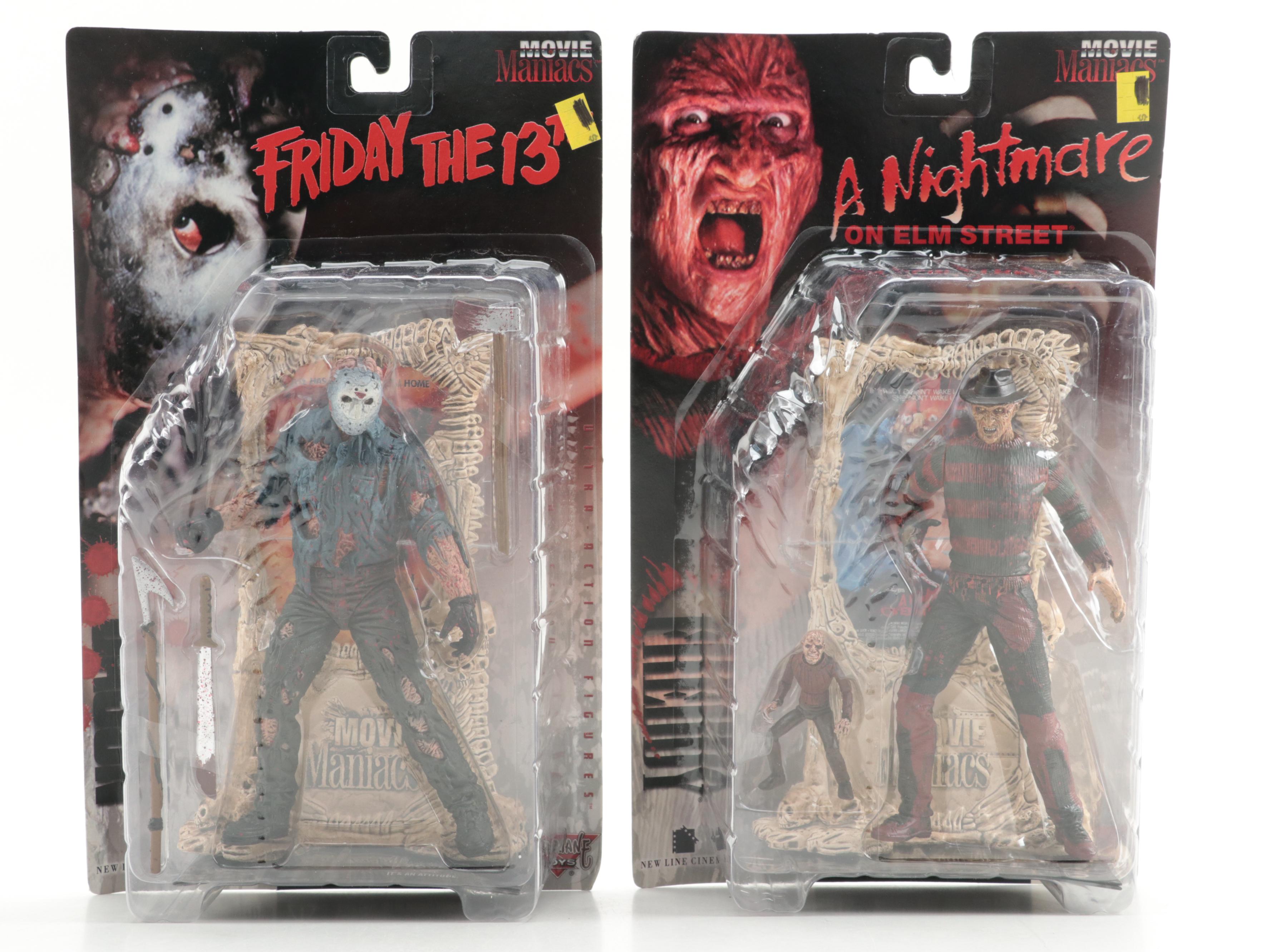 2000 McFarlane Toys Movie Maniacs Series 3 Sealed Action Figures