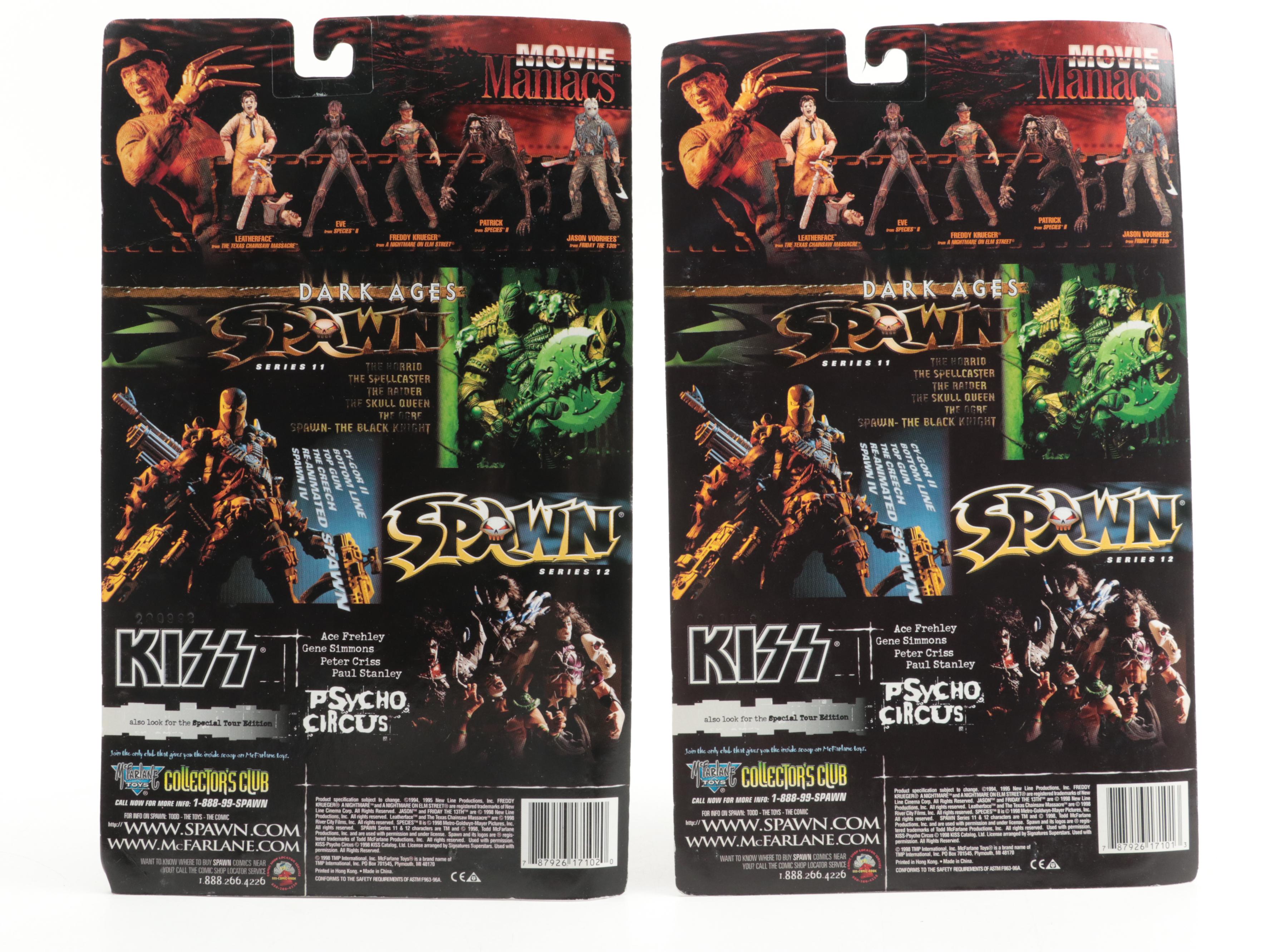 2000 McFarlane Toys Movie Maniacs Series 3 Sealed Action Figures