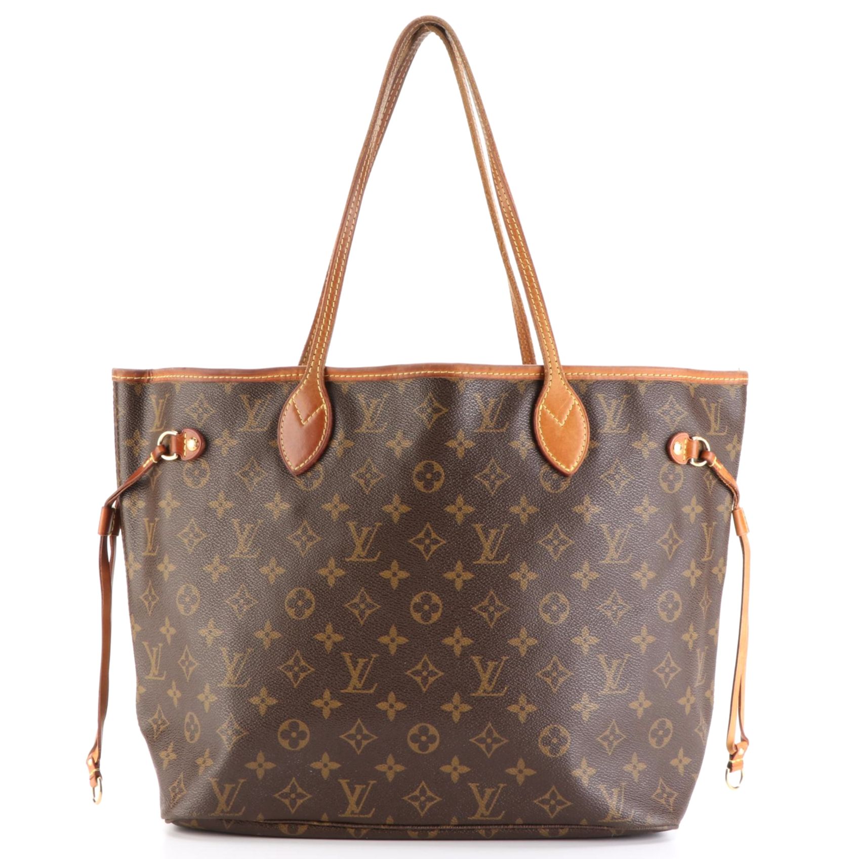 Louis Vuitton Neverfull MM in Monogram Canvas and Vachetta Leather