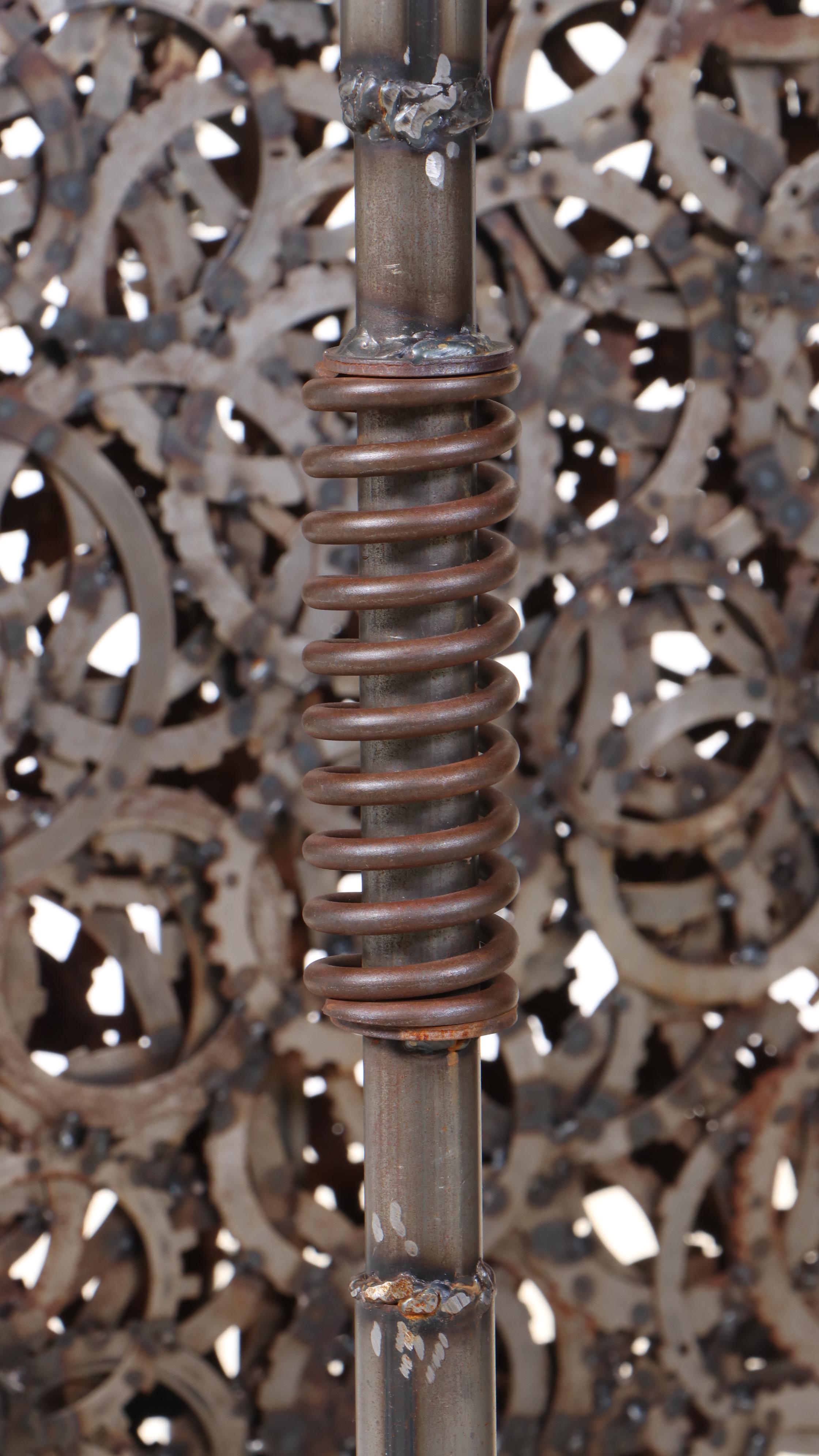 Jen Kresl of Steel Envy Large-Scale Steel Sculpture "Heavy Heart" for AHERO