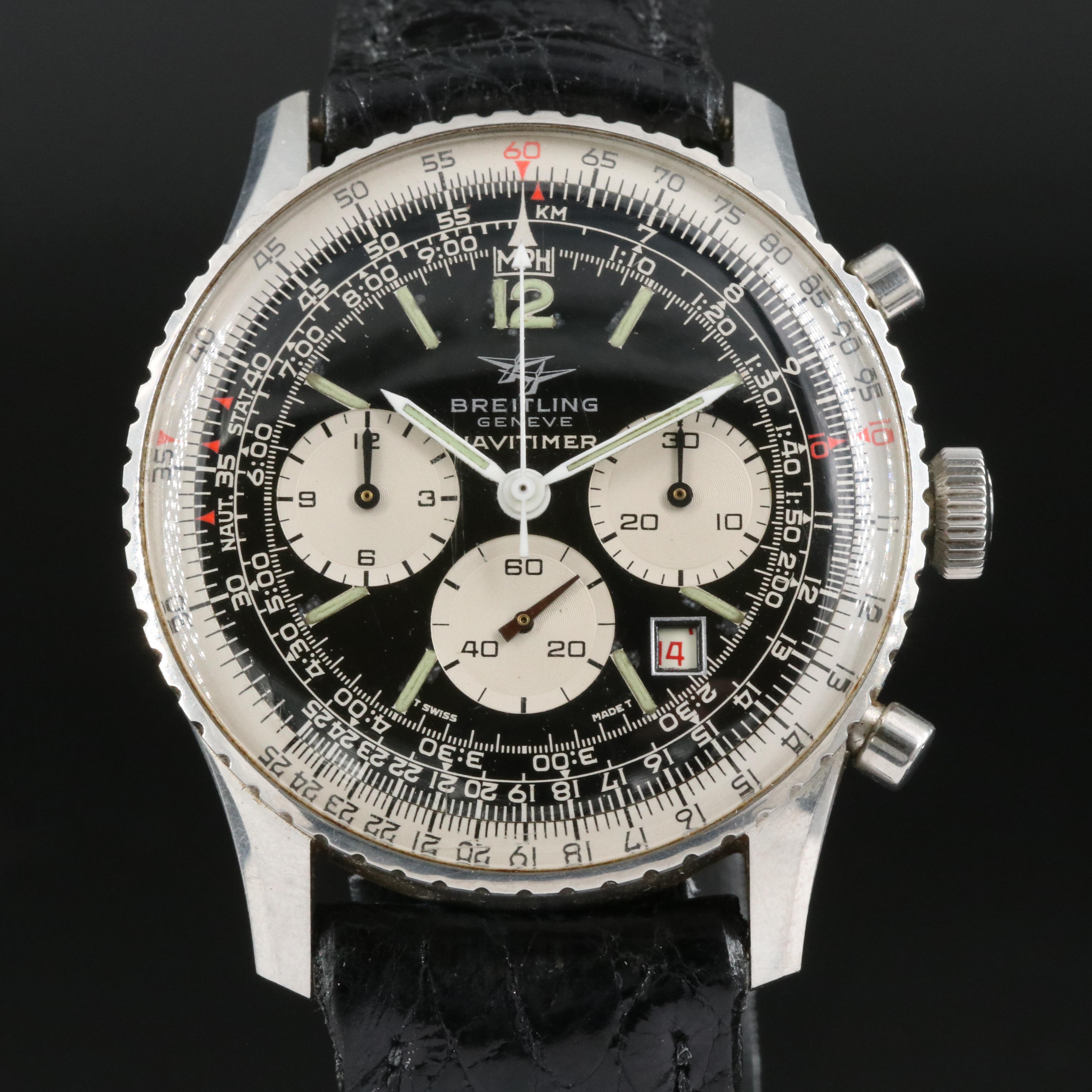 Breitling Navitimer Manual Wind Chronograph Watch
