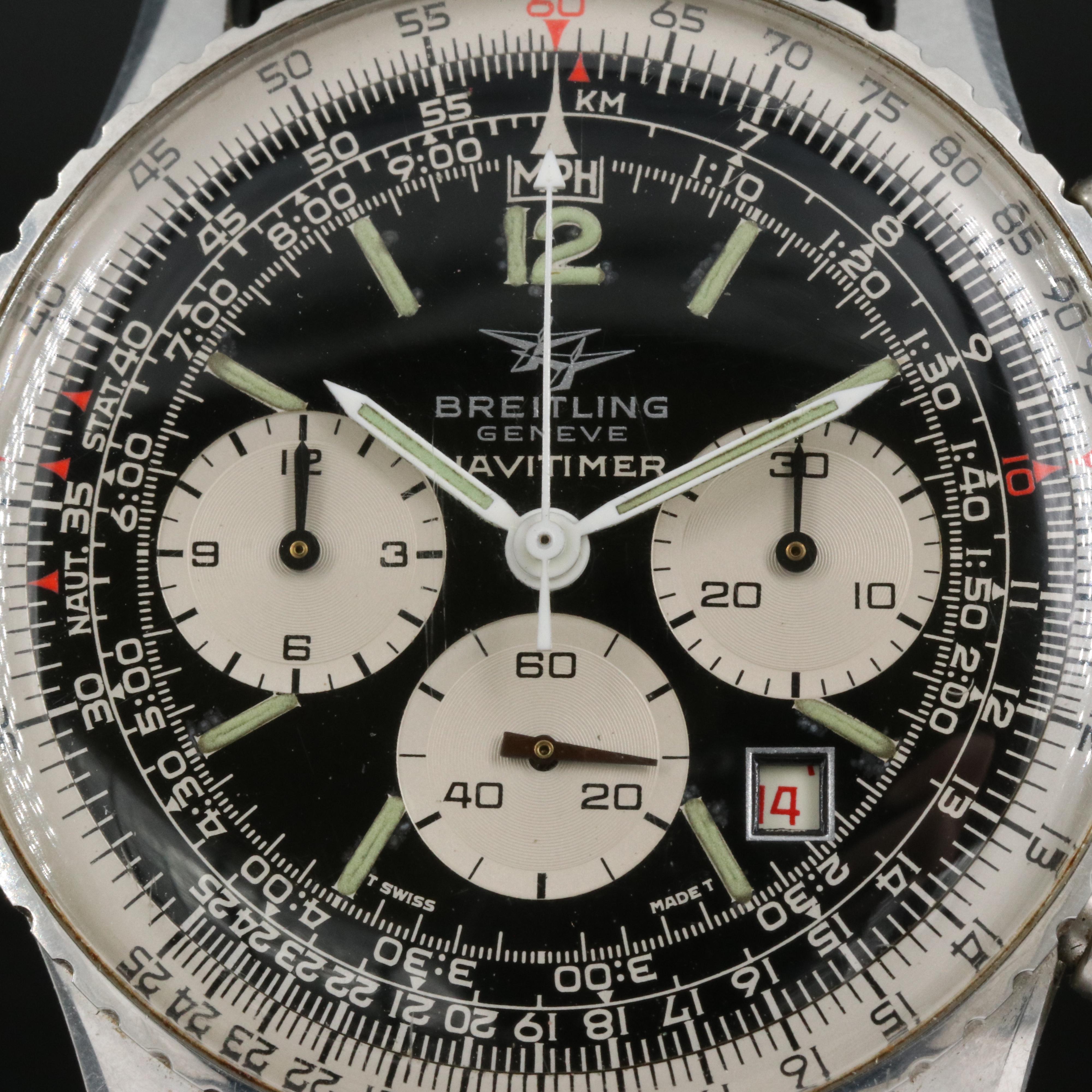 Breitling Navitimer Manual Wind Chronograph Watch