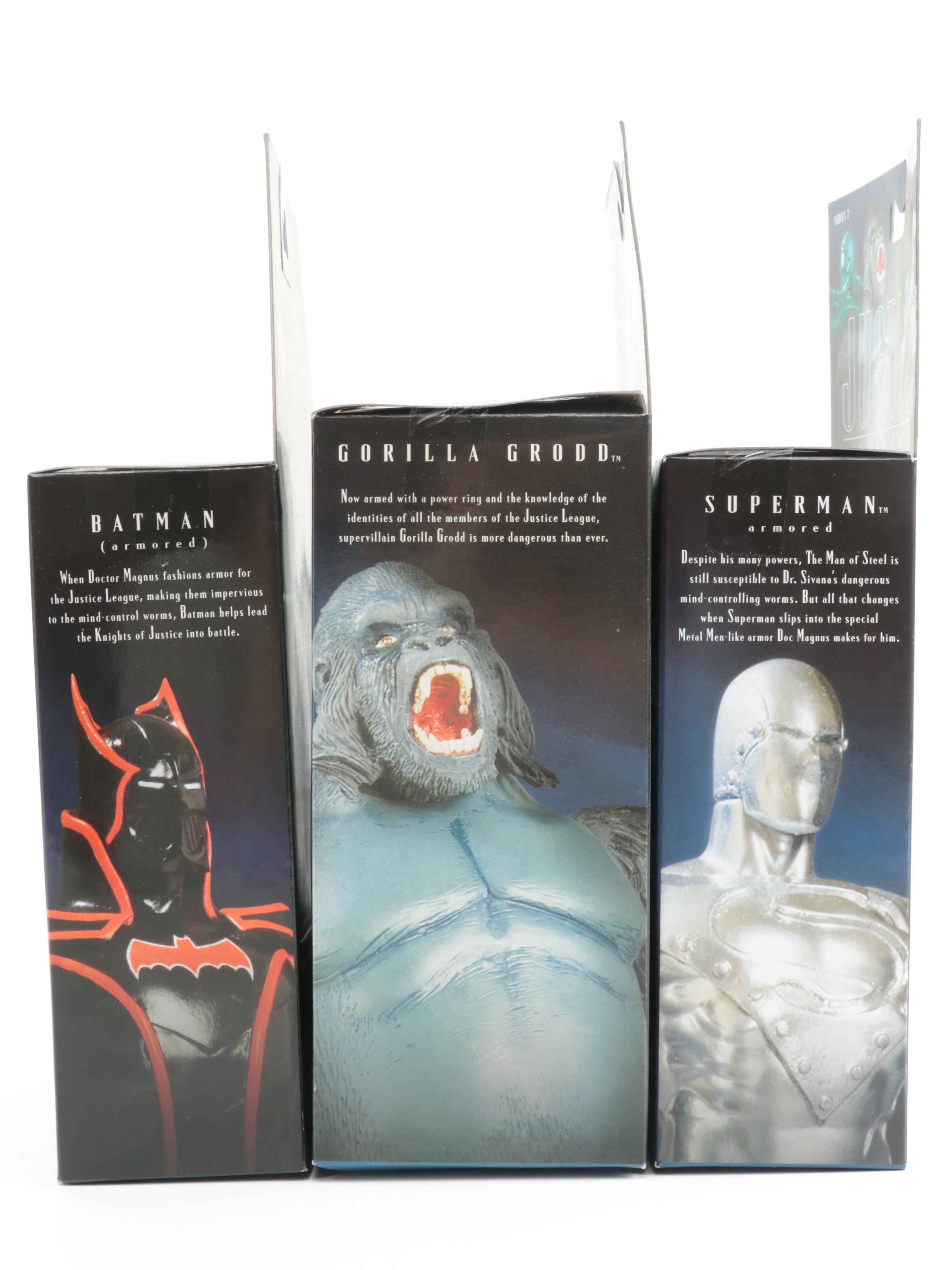 DC Direct Justice League Series 6, 7 and 8 Action Figures, 2000s