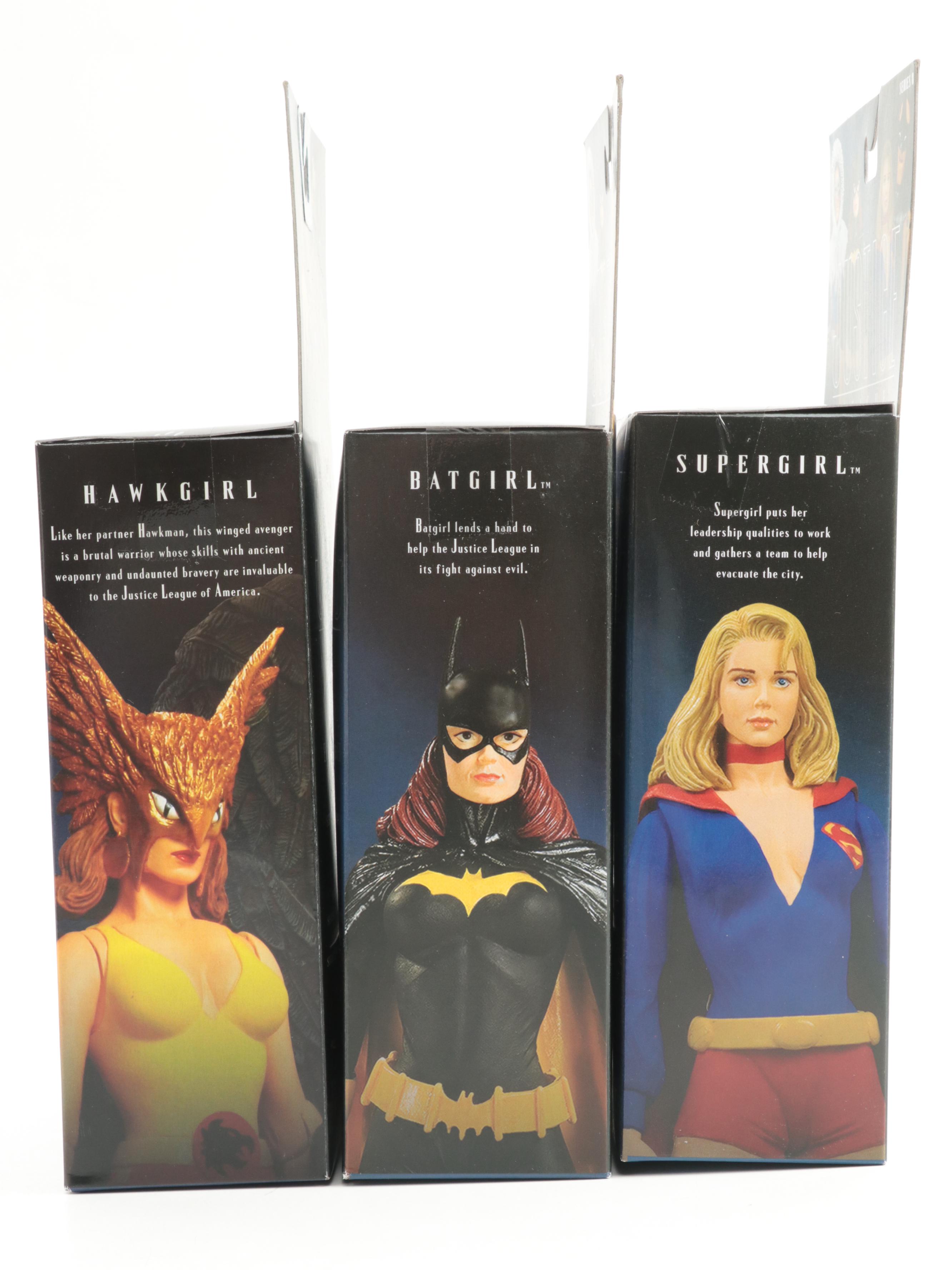 DC Direct Justice League Series 6, 7 and 8 Action Figures, 2000s