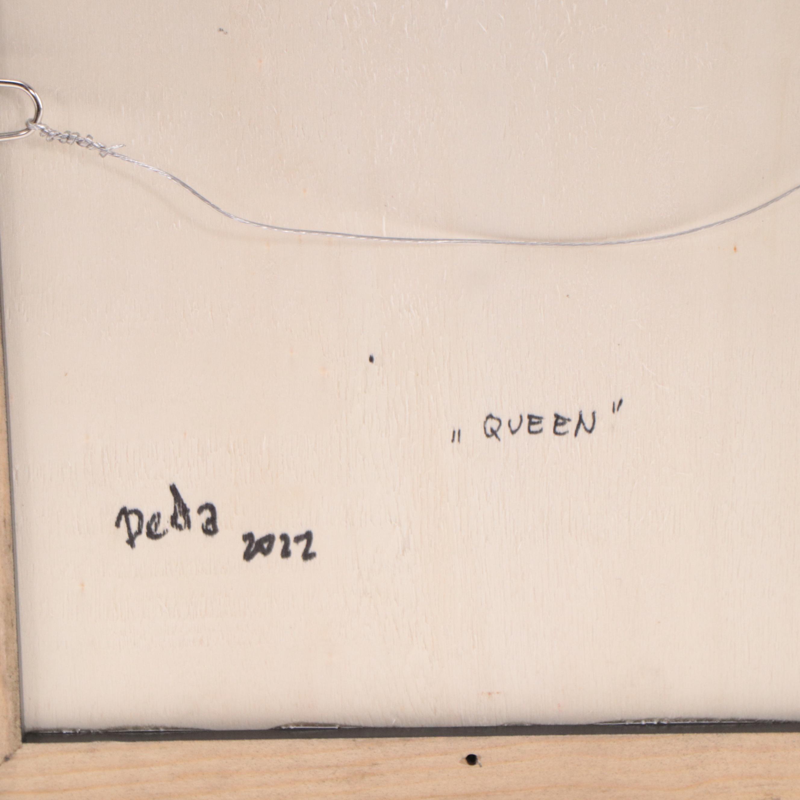 Adam Deda Oil Painting of Dog "Queen," 2022