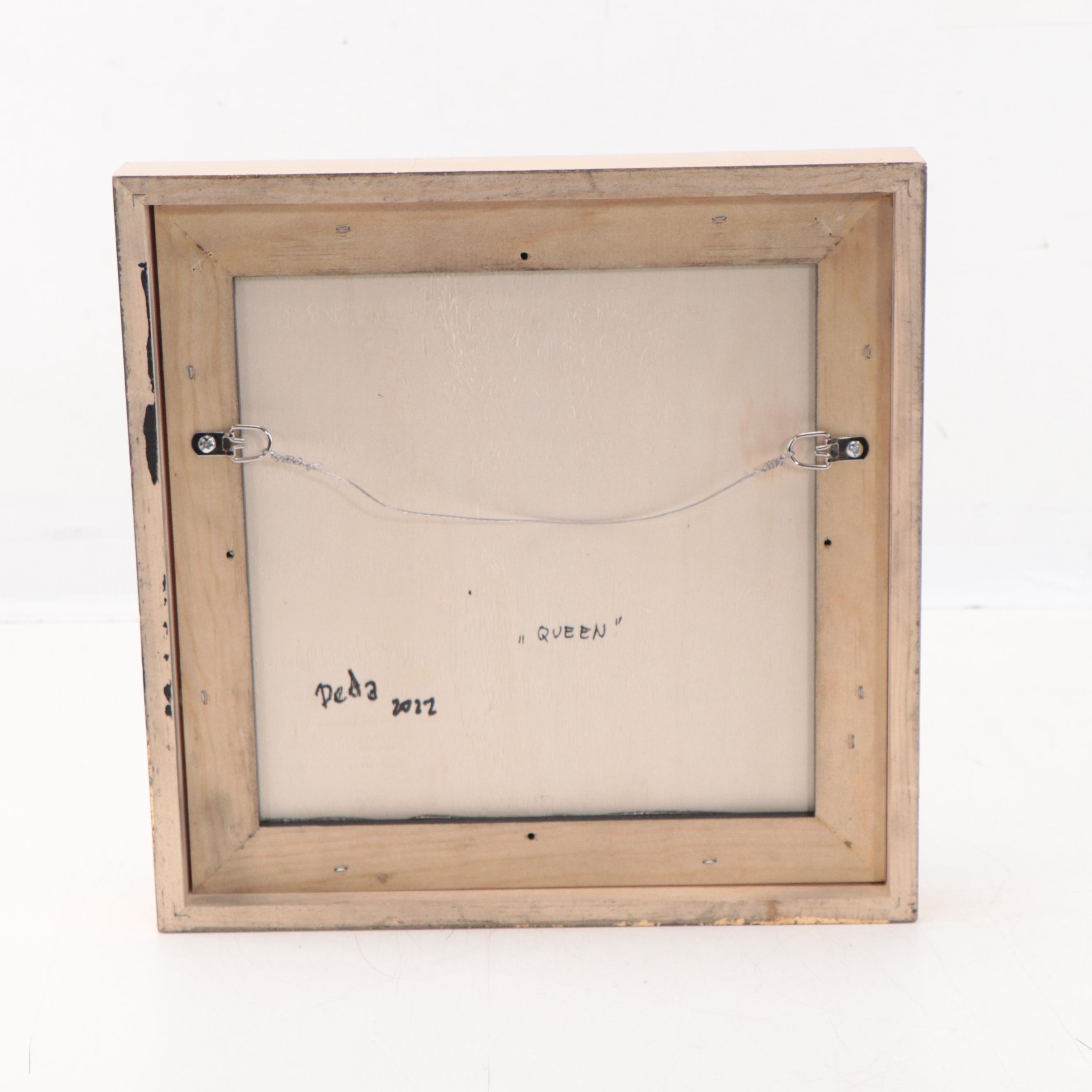 Adam Deda Oil Painting of Dog "Queen," 2022