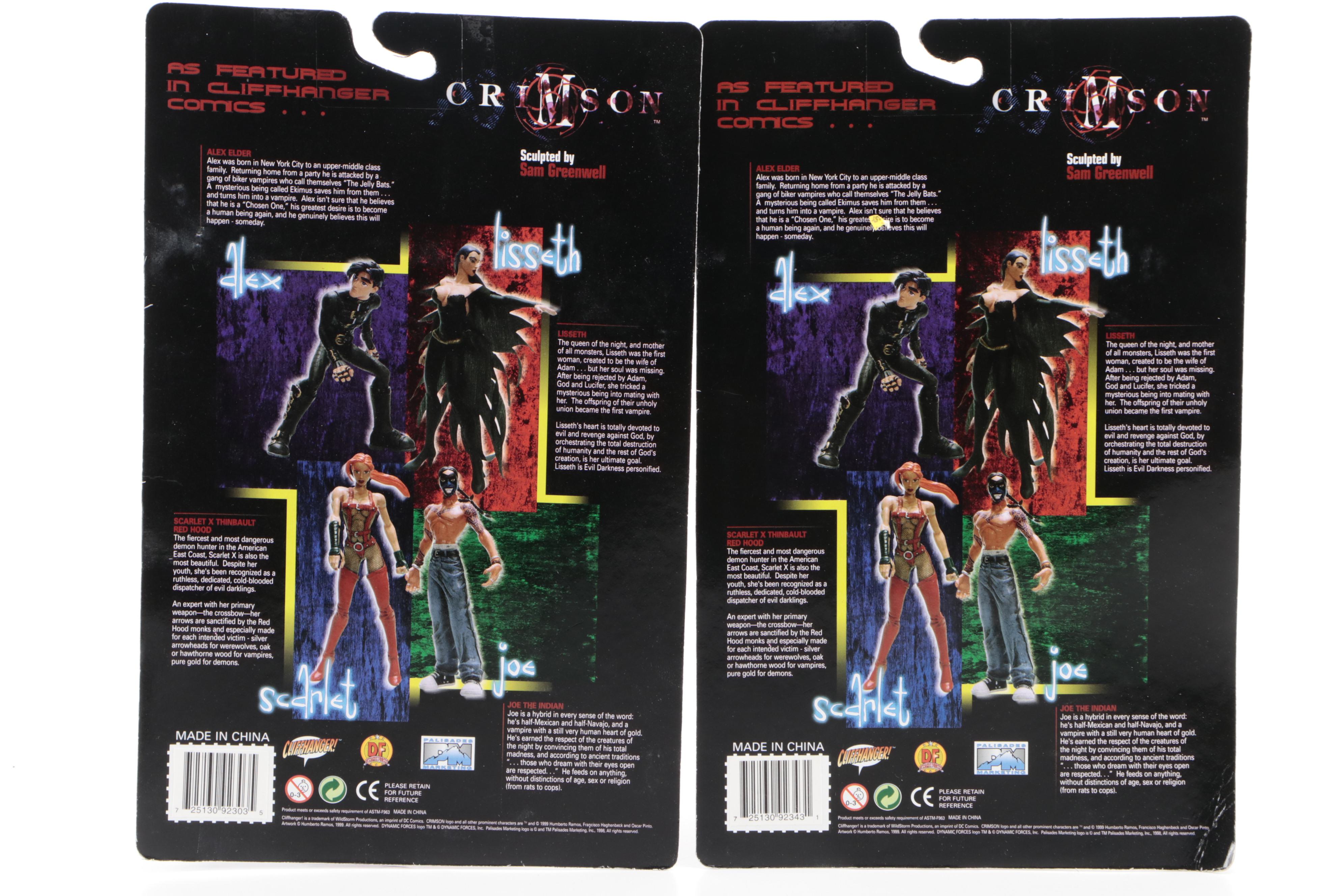 DC Comics Crimson Action Figures