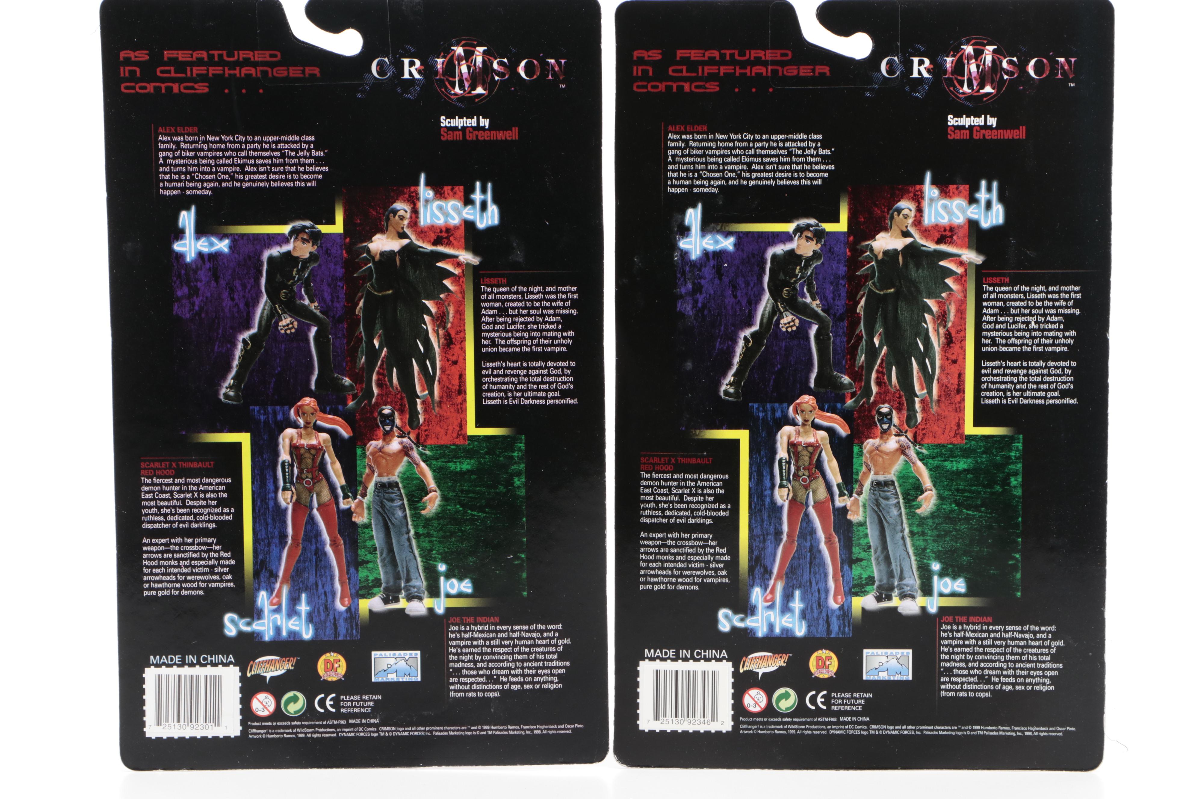 DC Comics Crimson Action Figures