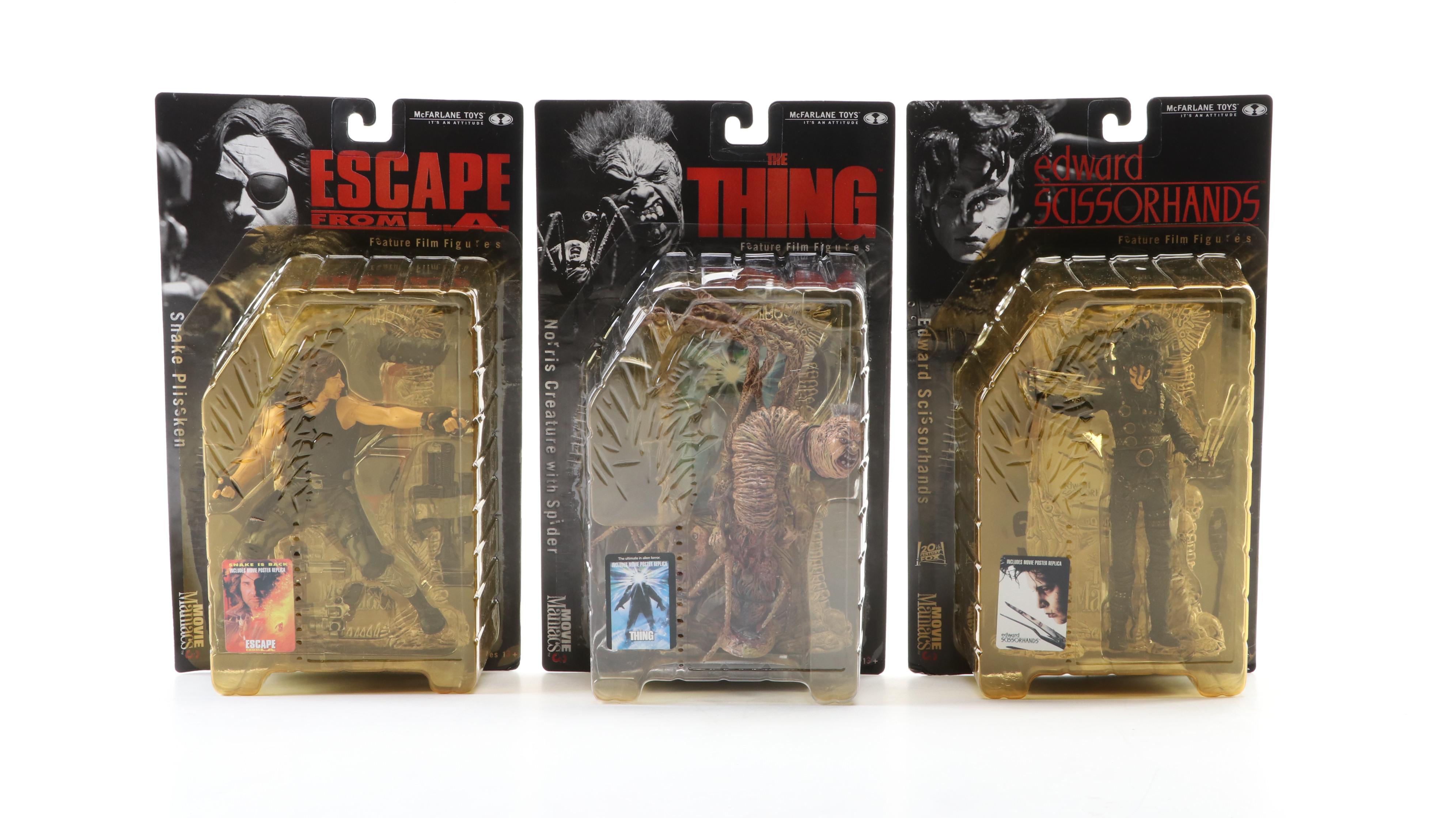 2000 McFarlane Toys Movie Maniacs Series 3 Sealed Action Figures