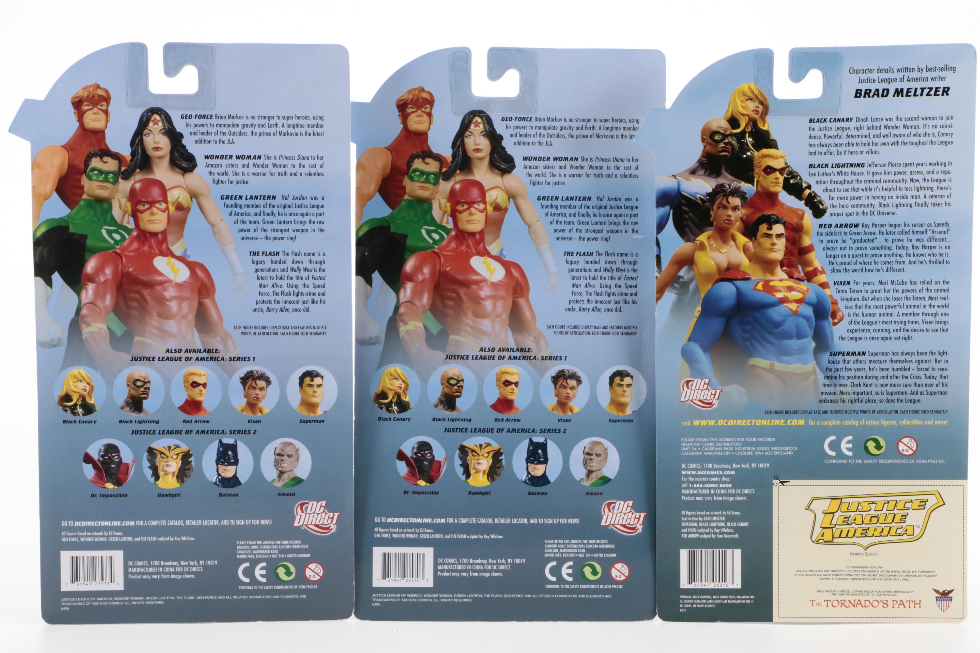DC Direct Justice League of America Action Figures