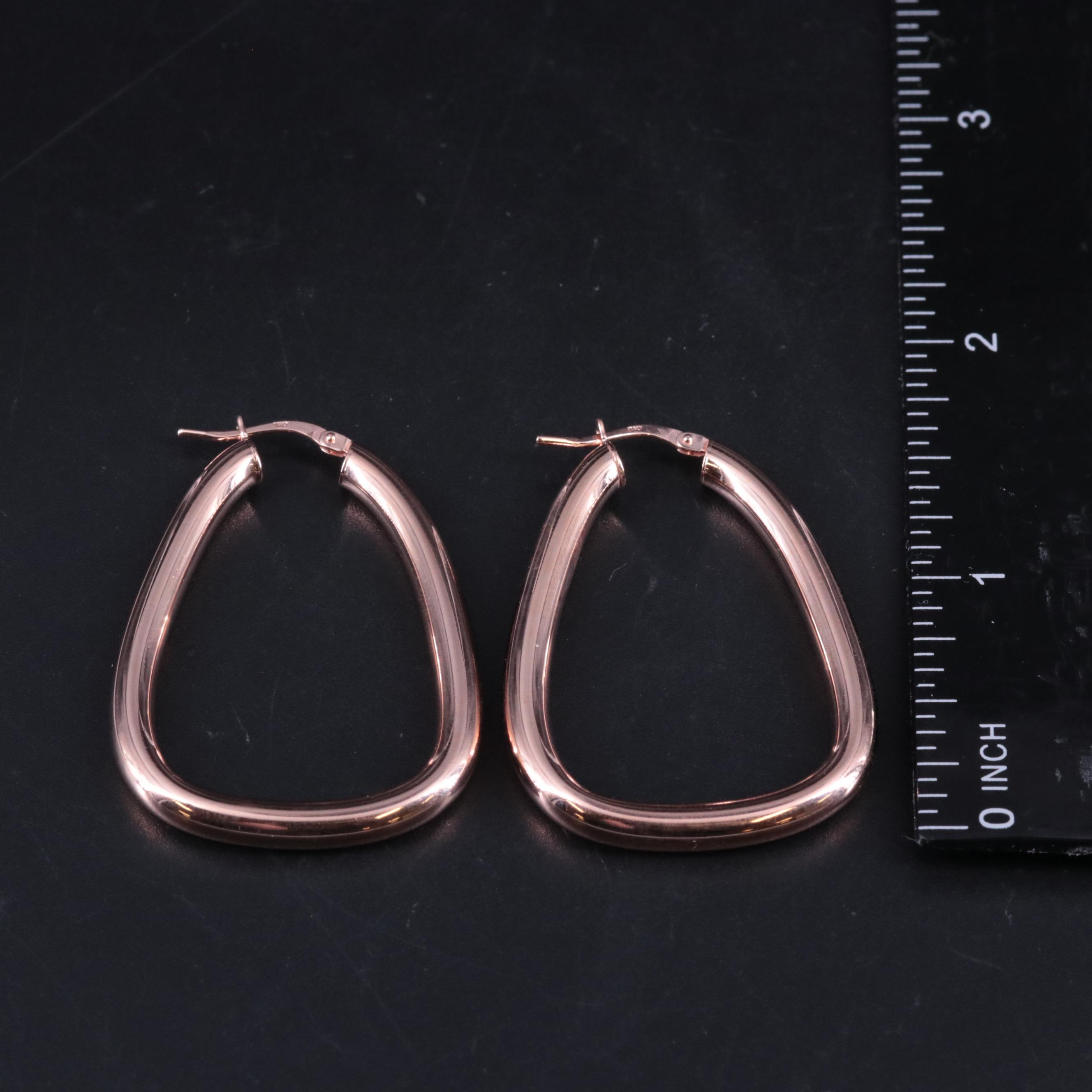 14K Hoop Earrings