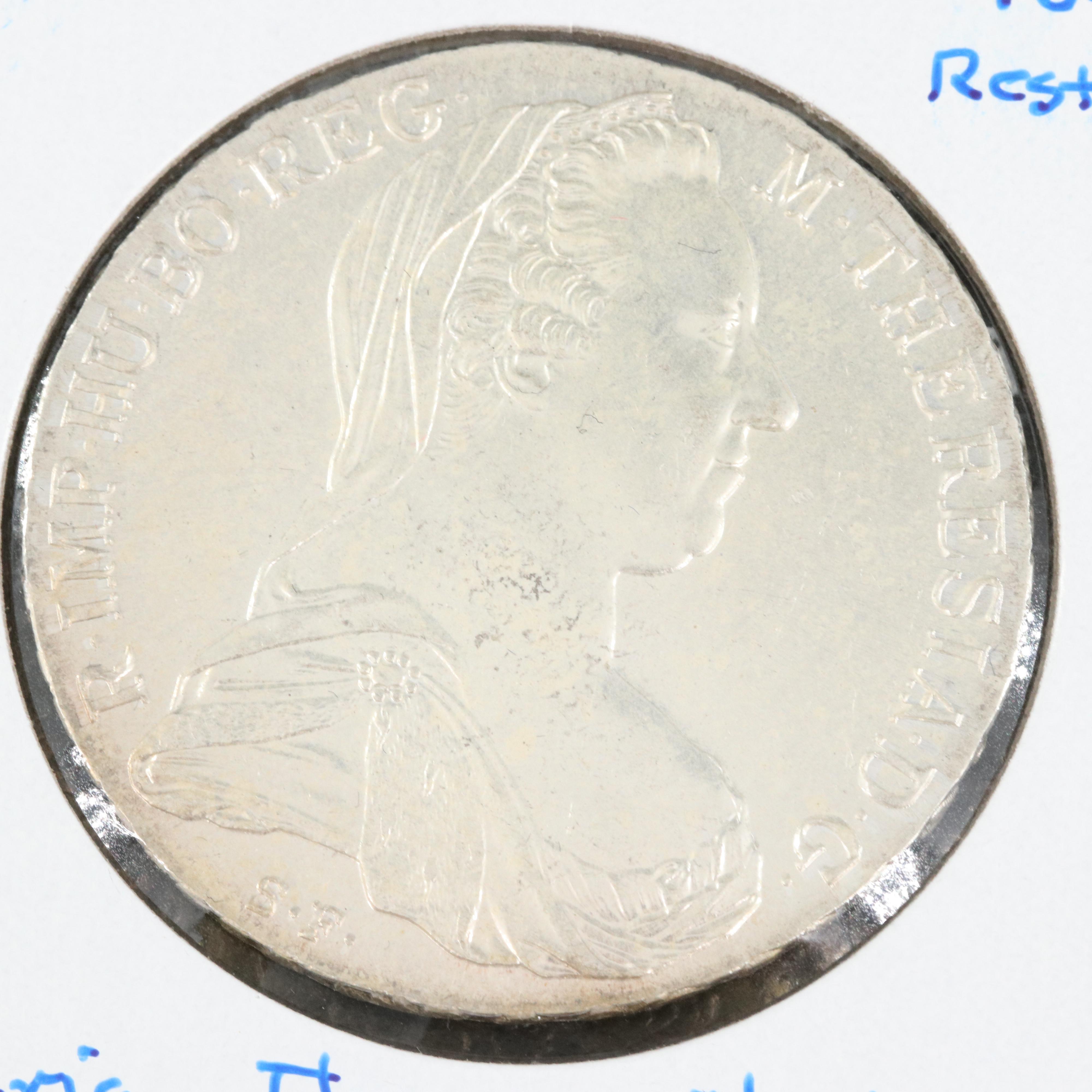 Four Silver Coins Including Eagles