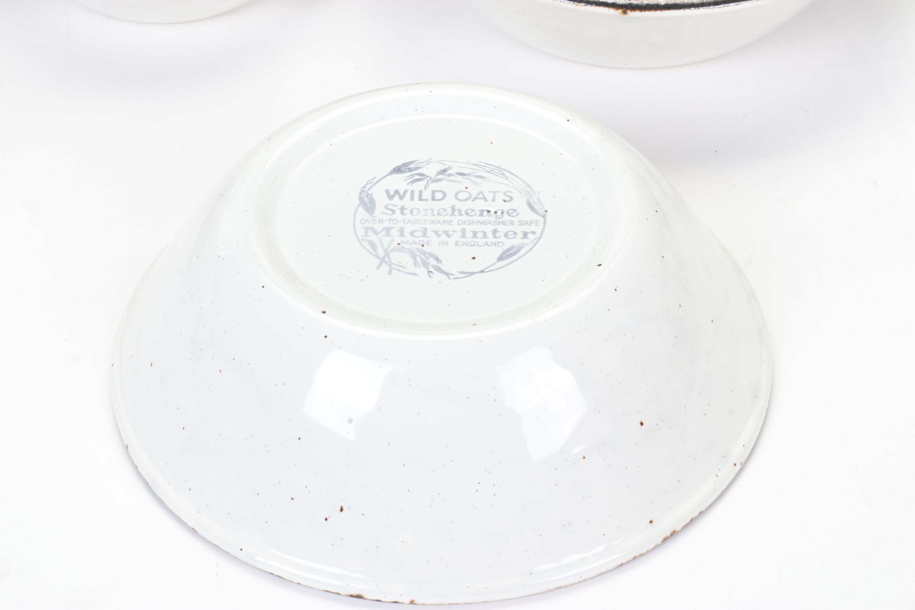 Midwinter "Wild Oats Stonehenge" Dinnerware and Serveware