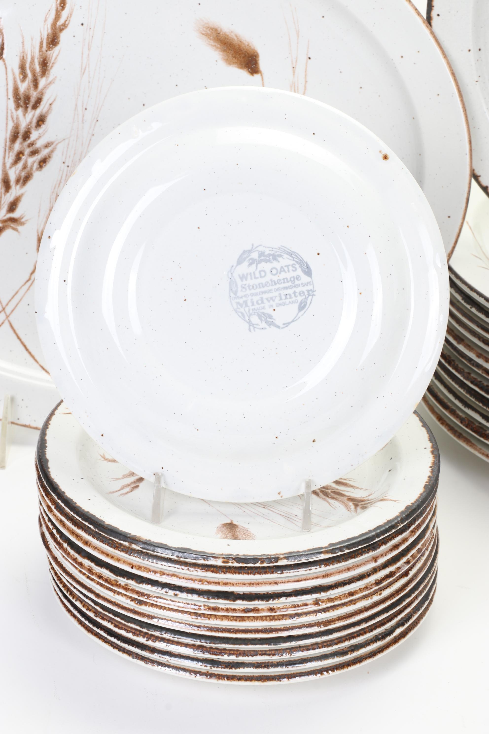 Midwinter "Wild Oats Stonehenge" Dinnerware and Serveware