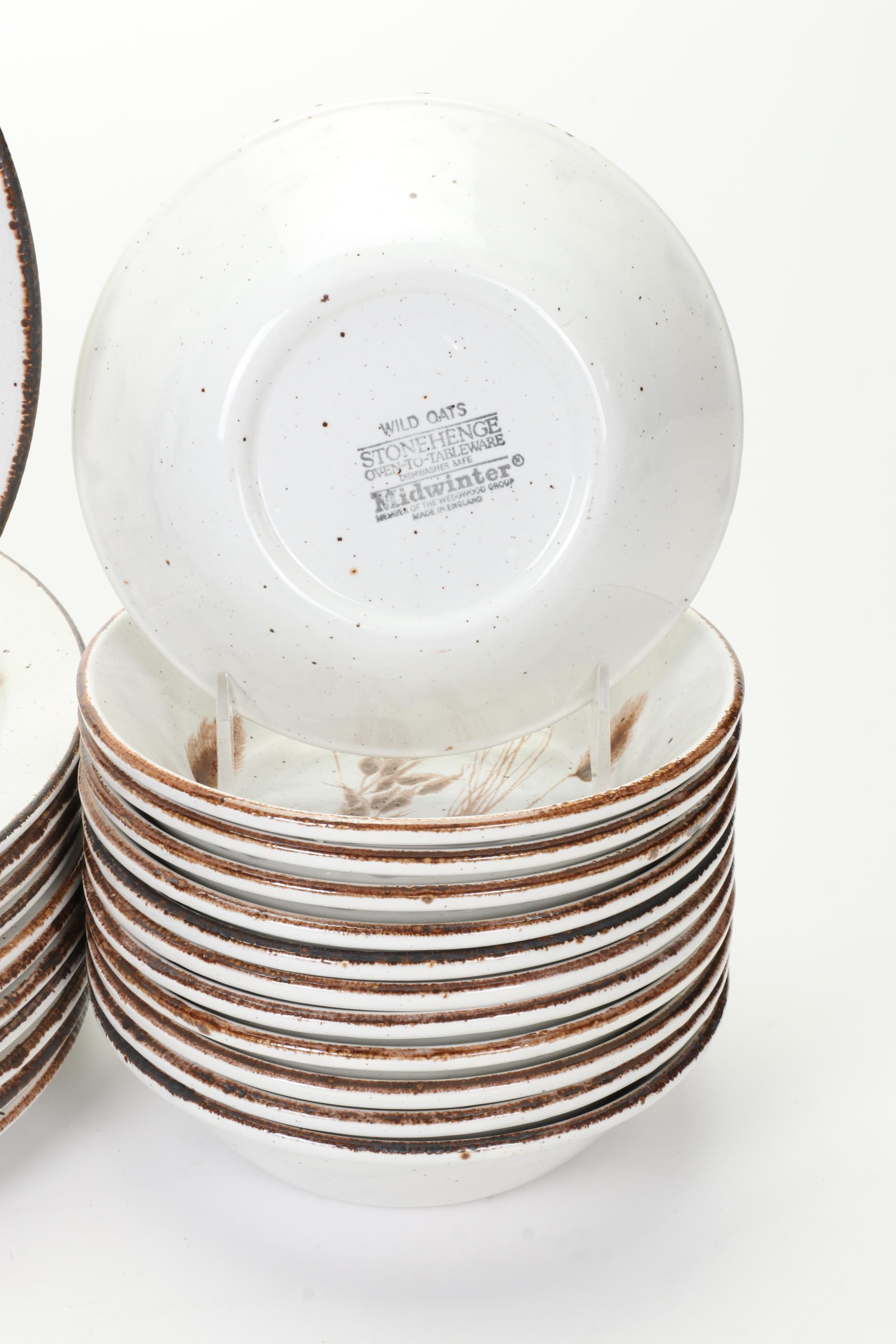 Midwinter "Wild Oats Stonehenge" Dinnerware and Serveware