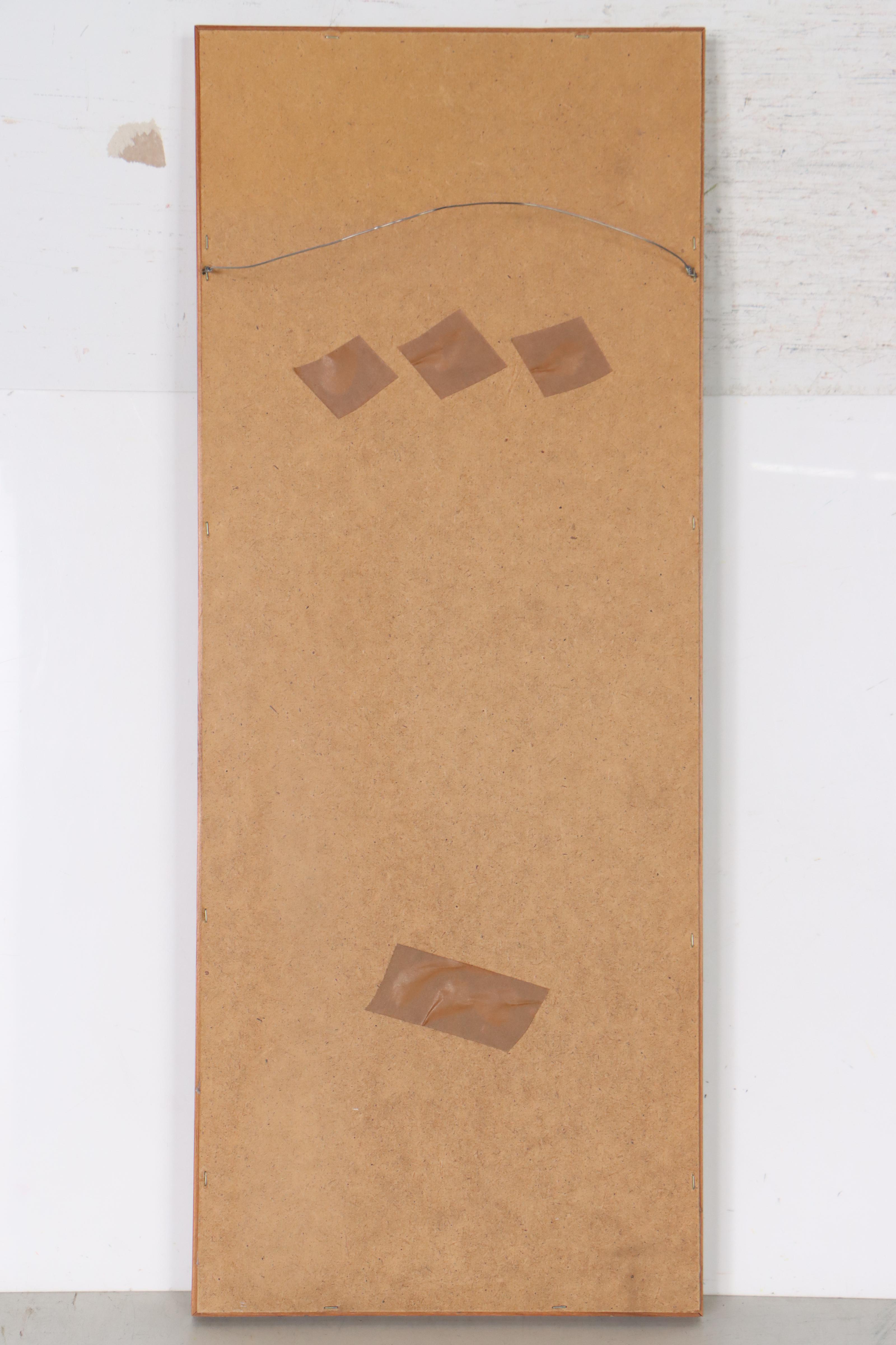 Native American Plains Style Metal-Tipped Reed Arrows in Frame