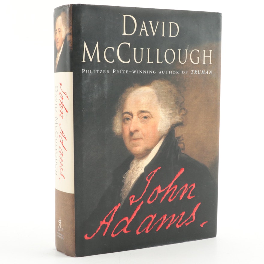 Signed "John Adams" by David McCullough, 2001