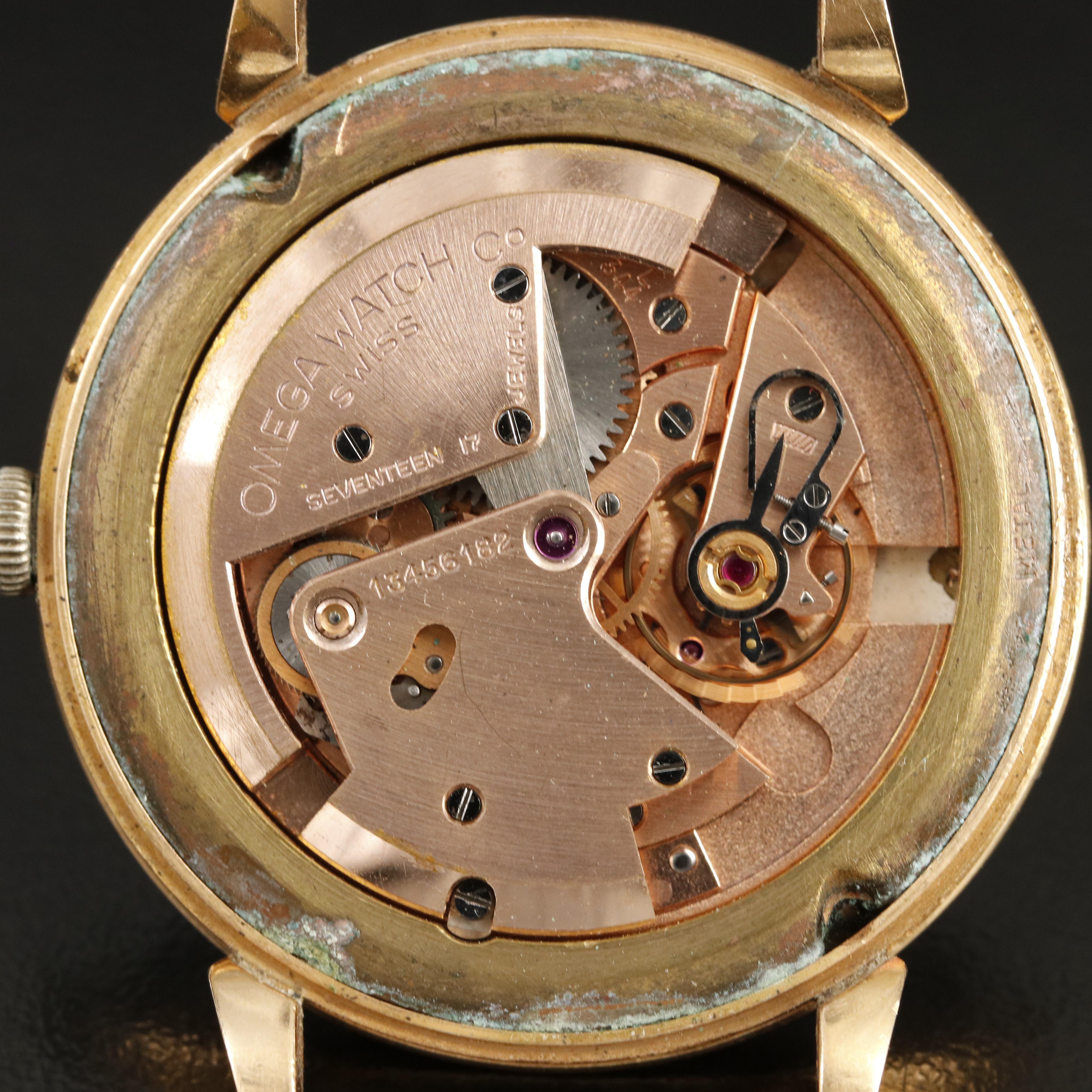 18K 1952 Omega Bumper Watch