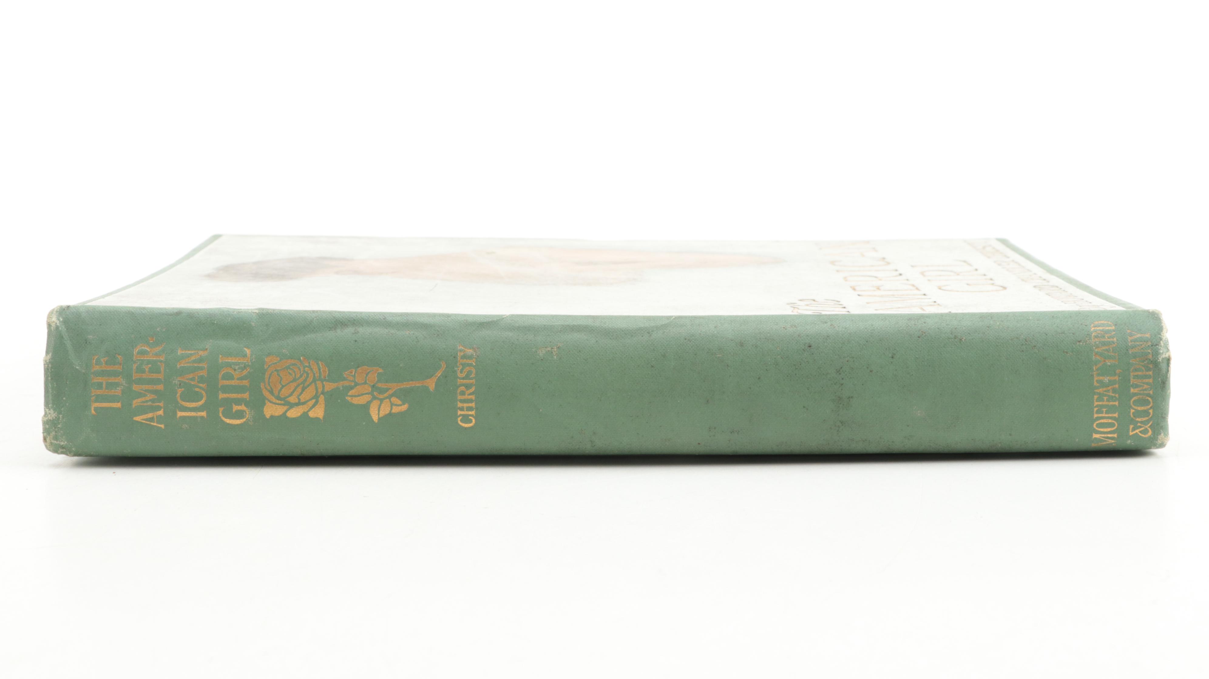 Illustrated "The American Girl" by Howard Chandler Christy, 1906