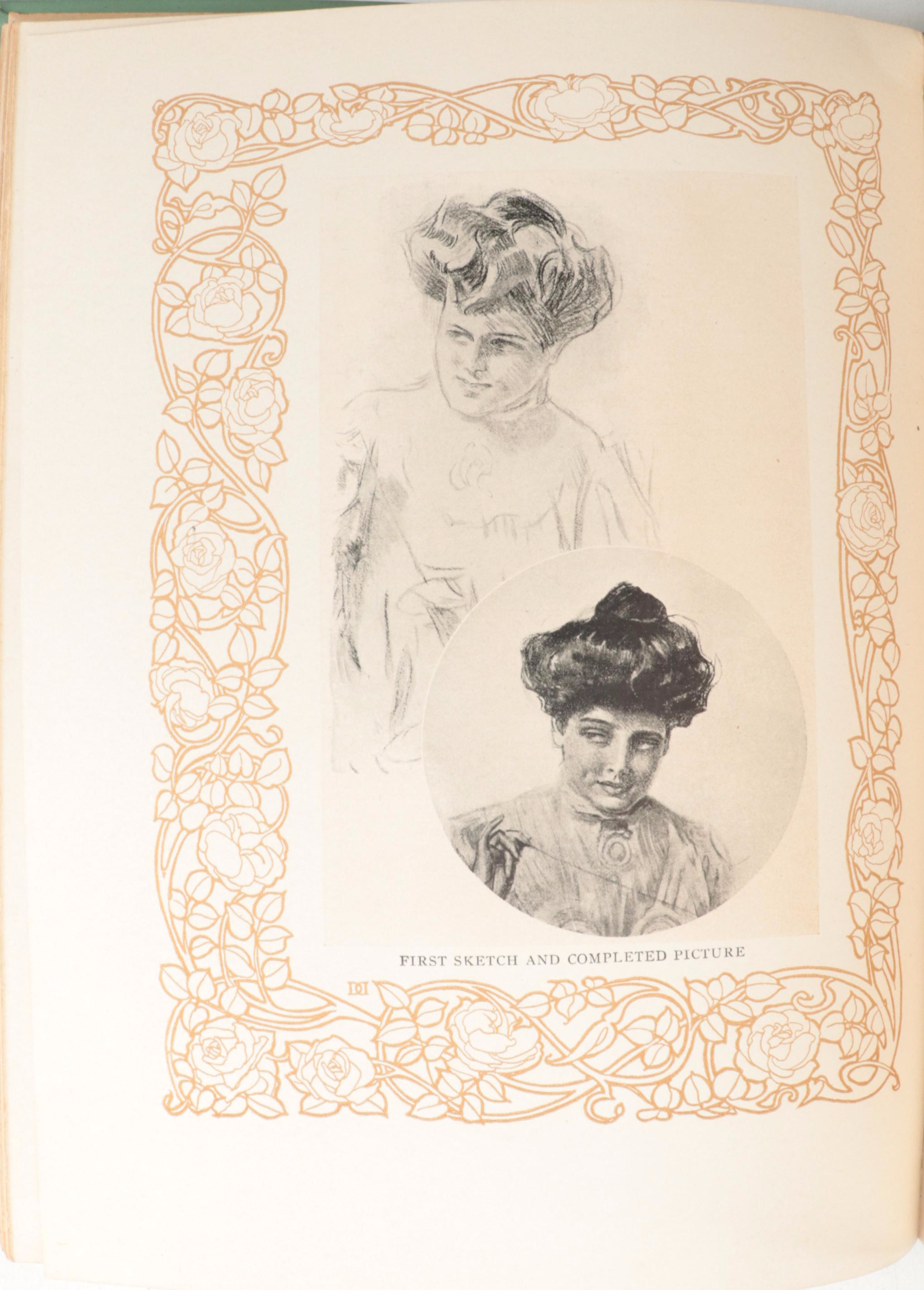 Illustrated "The American Girl" by Howard Chandler Christy, 1906