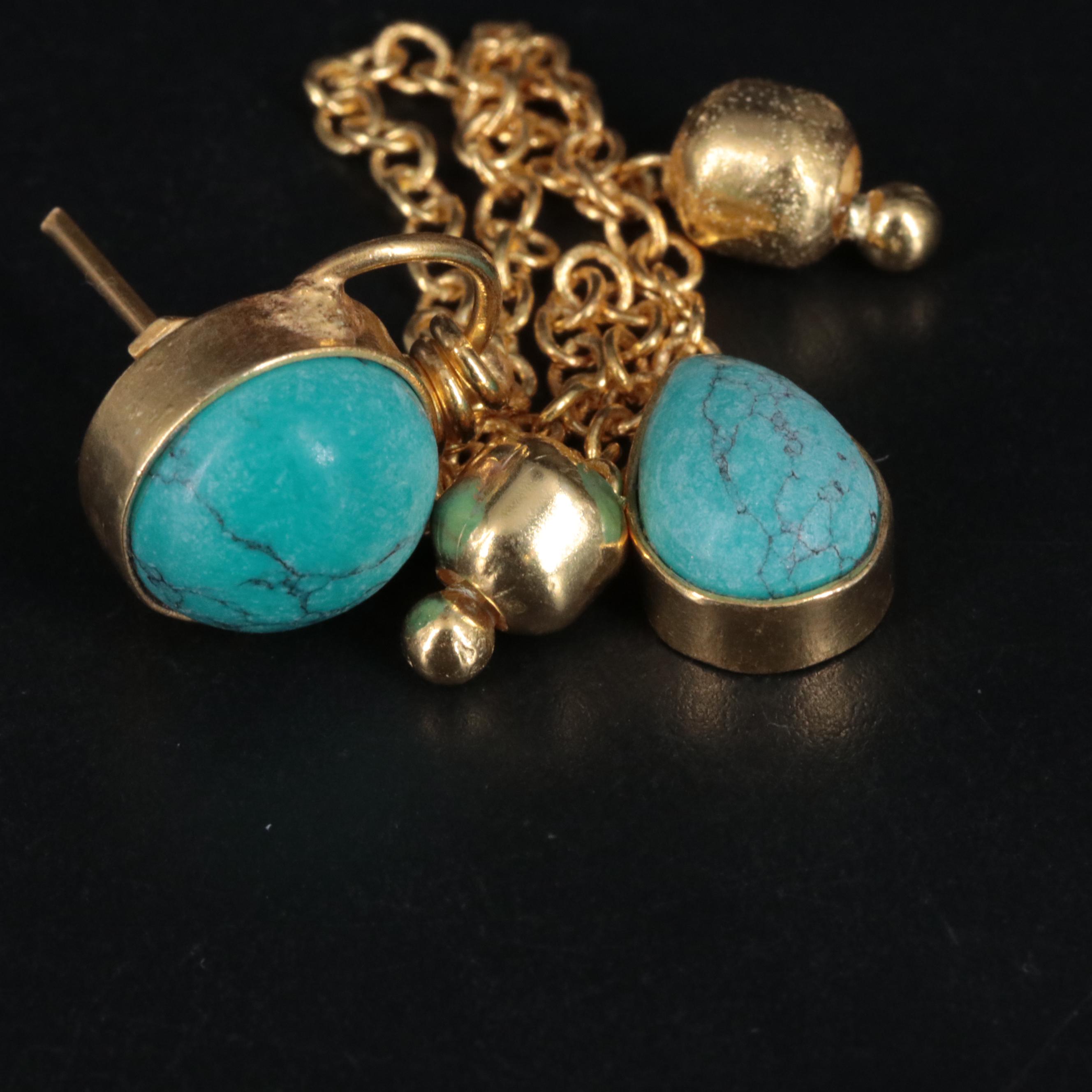 Turquoise Dangle Earrings