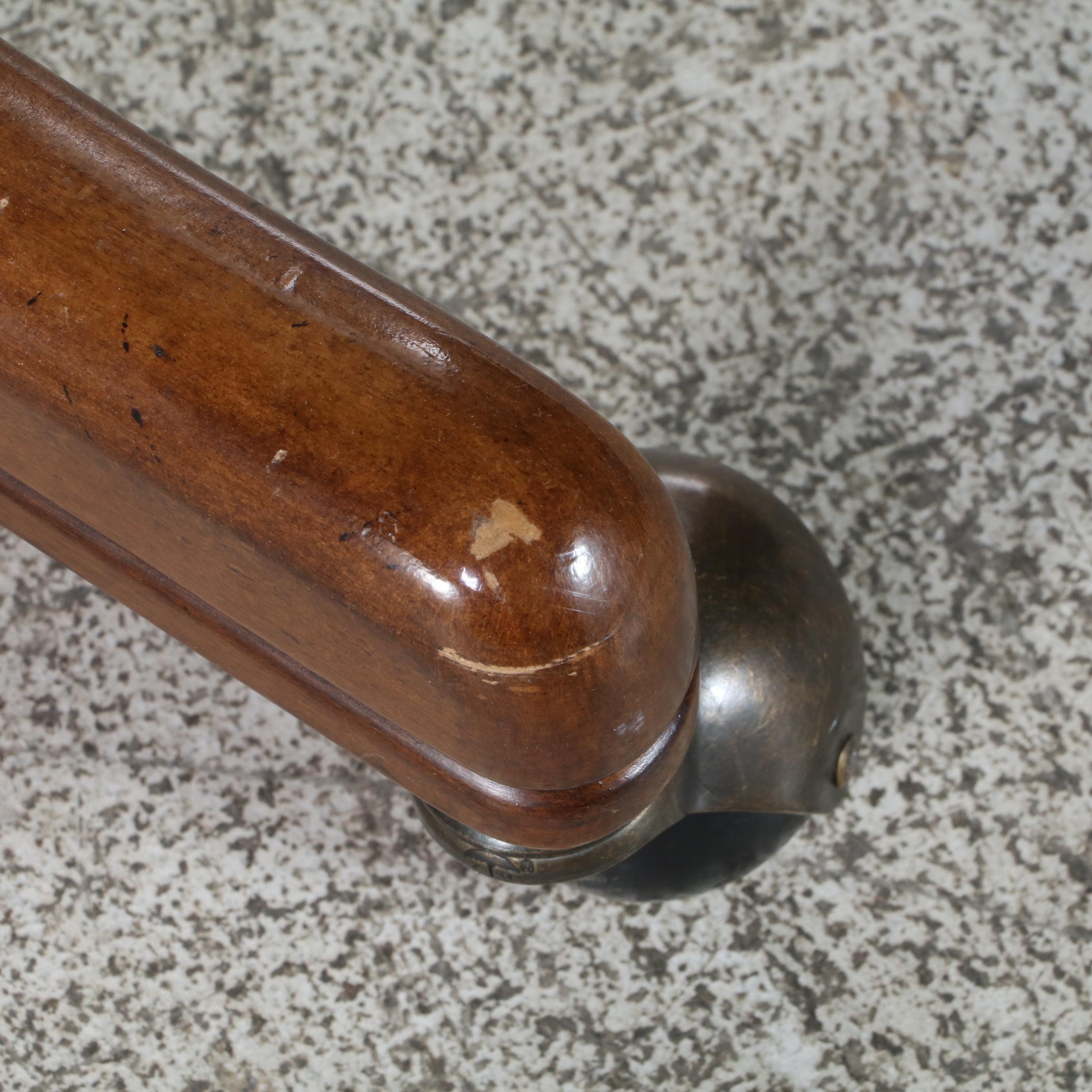 Drexel-Heritage "Bernay Collection" Hardwood and Leather Swivel-Tilt Desk Chair