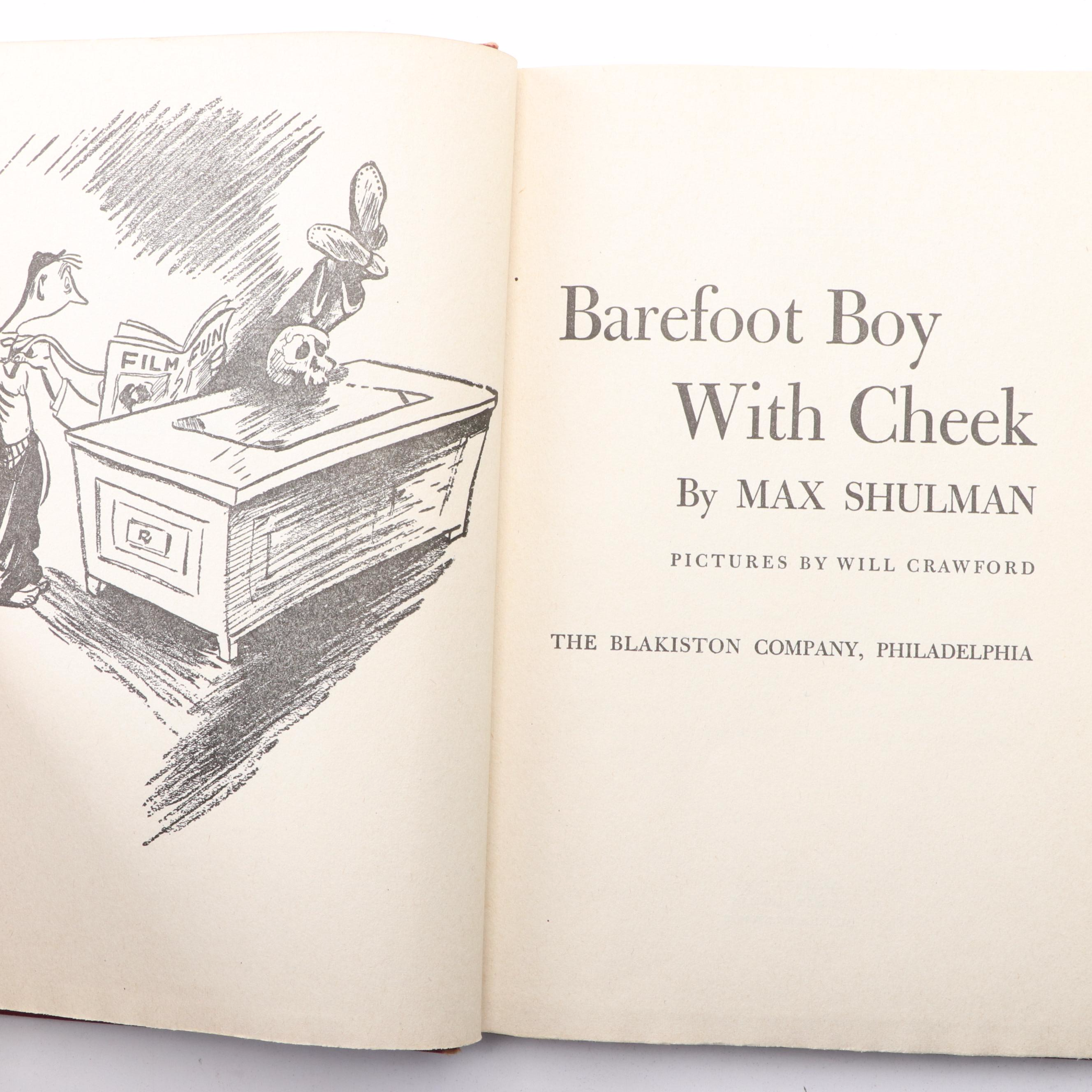 Illustrated "Barefoot Boy with Cheek" by Max Shulman and More