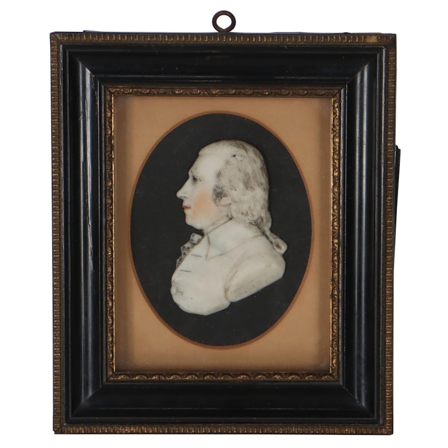 James Tassie Wax Relief Portrait of Dr. James Gregory, Circa 1791