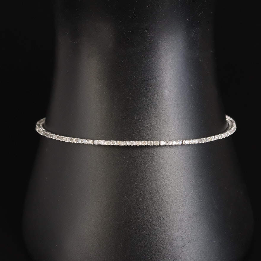 14K 1.06 CTW Diamond Line Bracelet