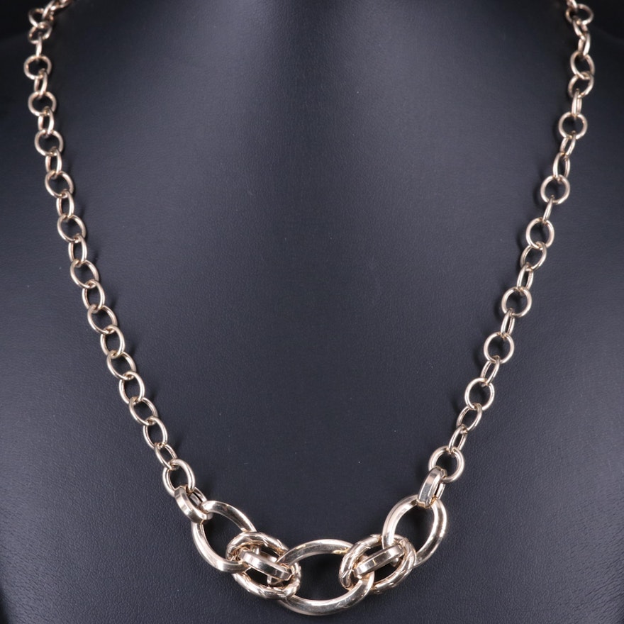 14K Cable Chain Necklace