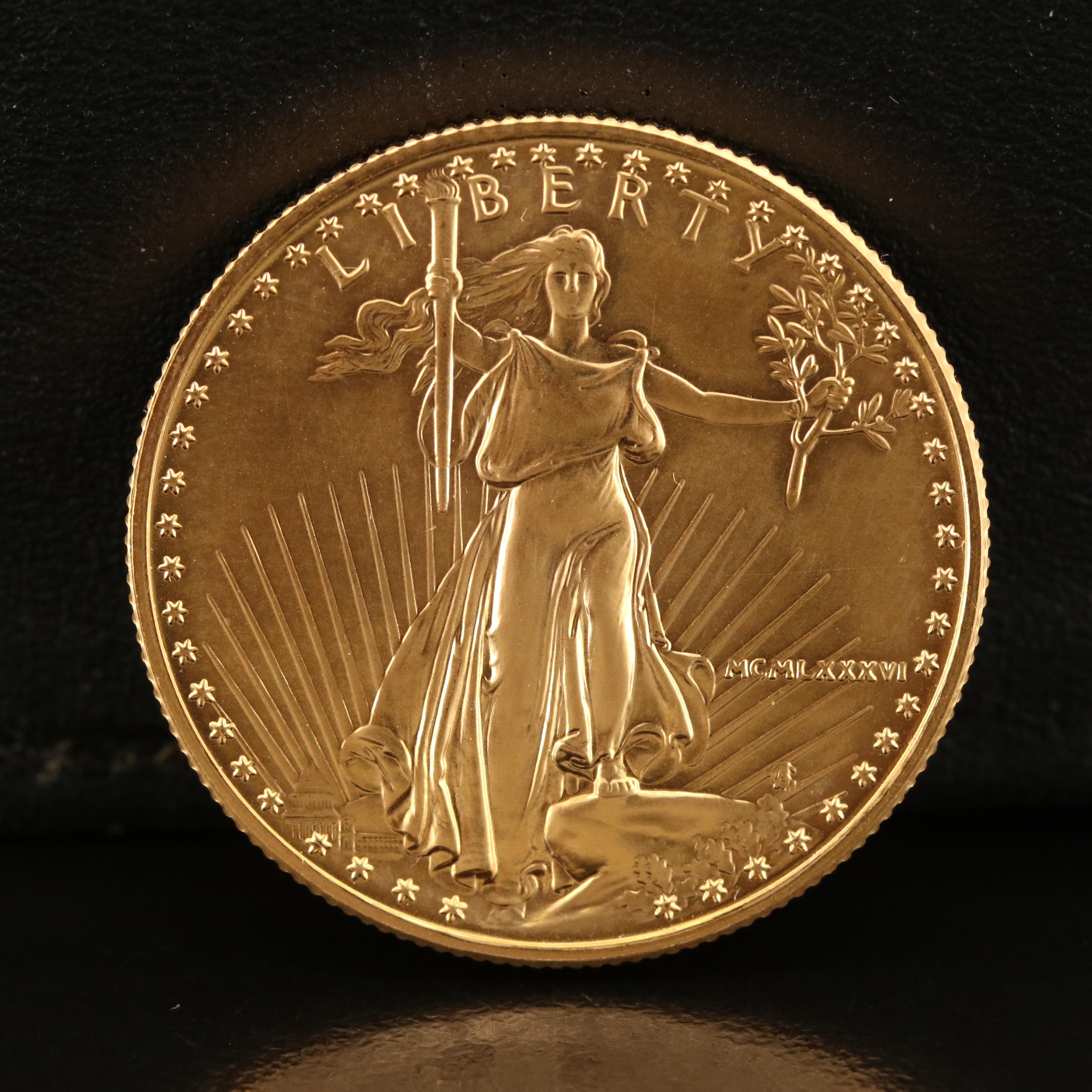 1986 American One Half Ounce Gold Eagle