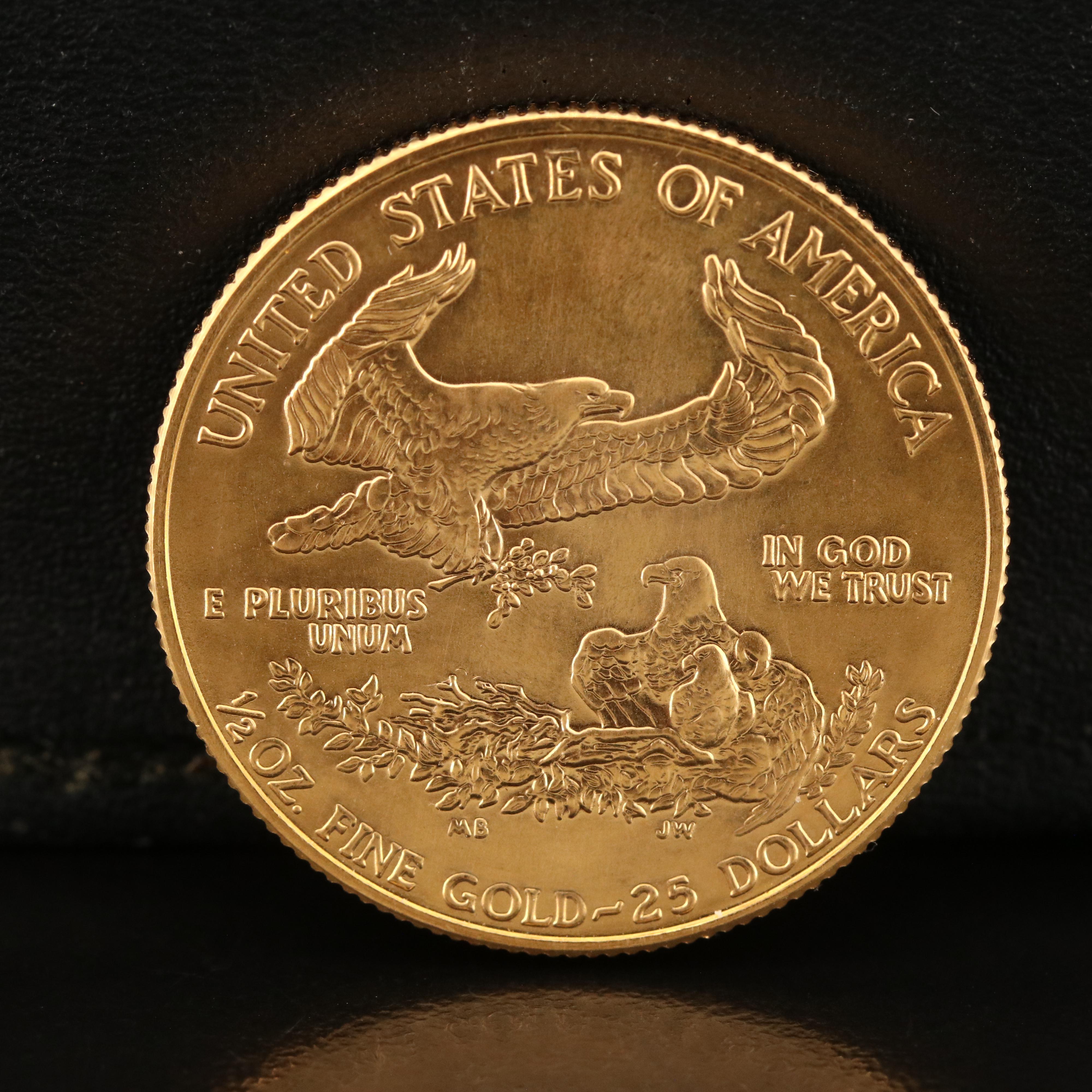 1986 American One Half Ounce Gold Eagle