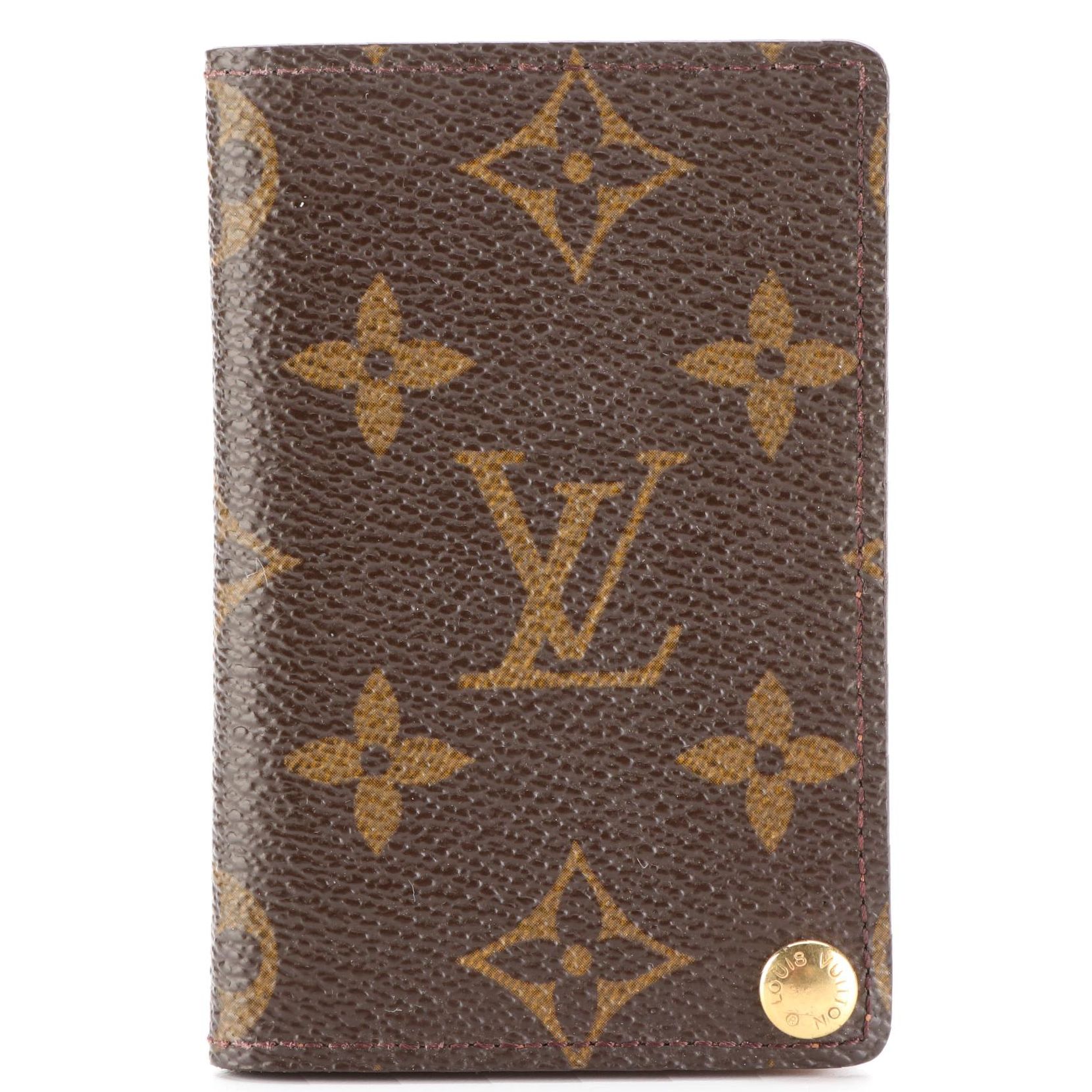 Louis Vuitton Card Case/Photo Booklet in Monogram Canvas
