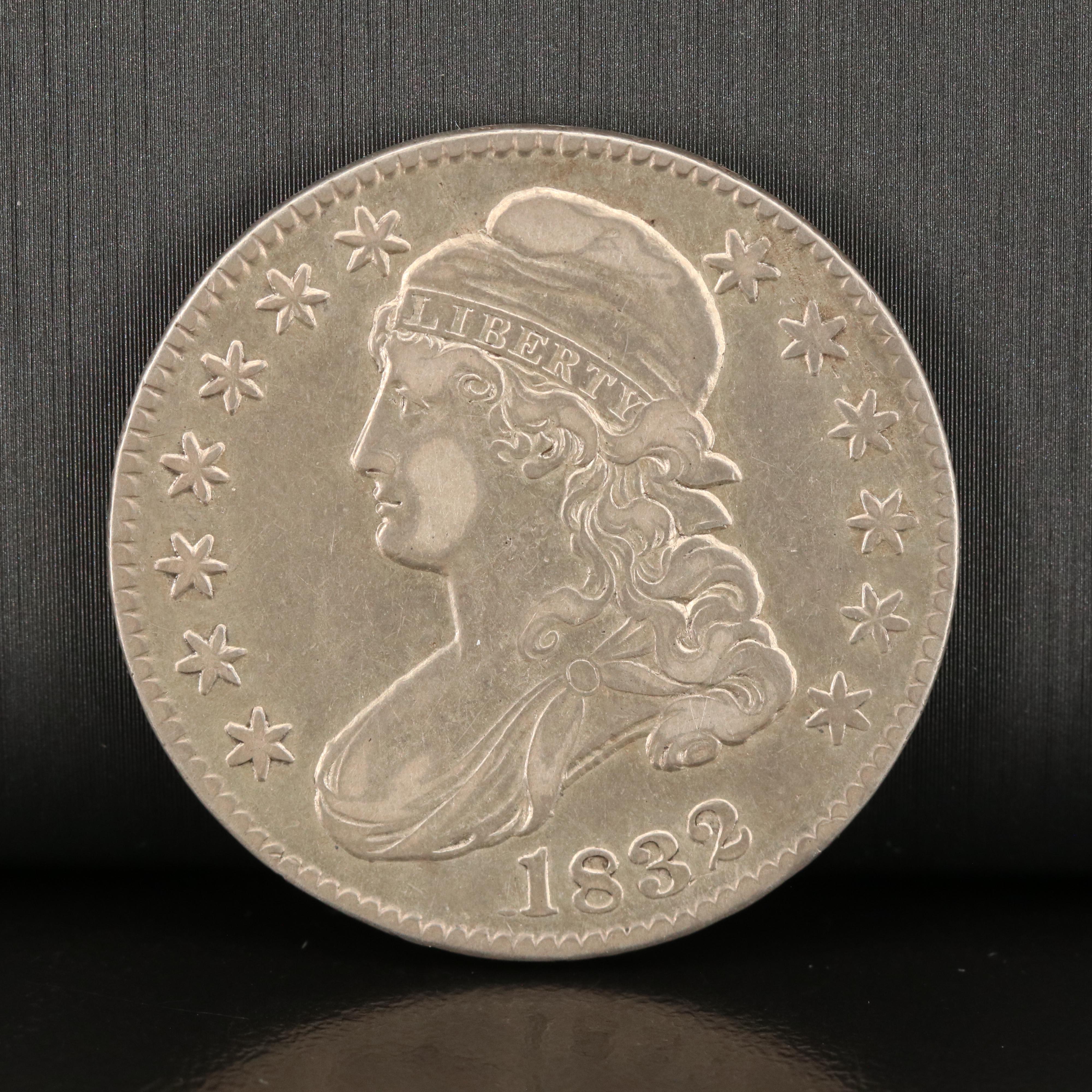 1832 Capped Bust Silver Half Dollar