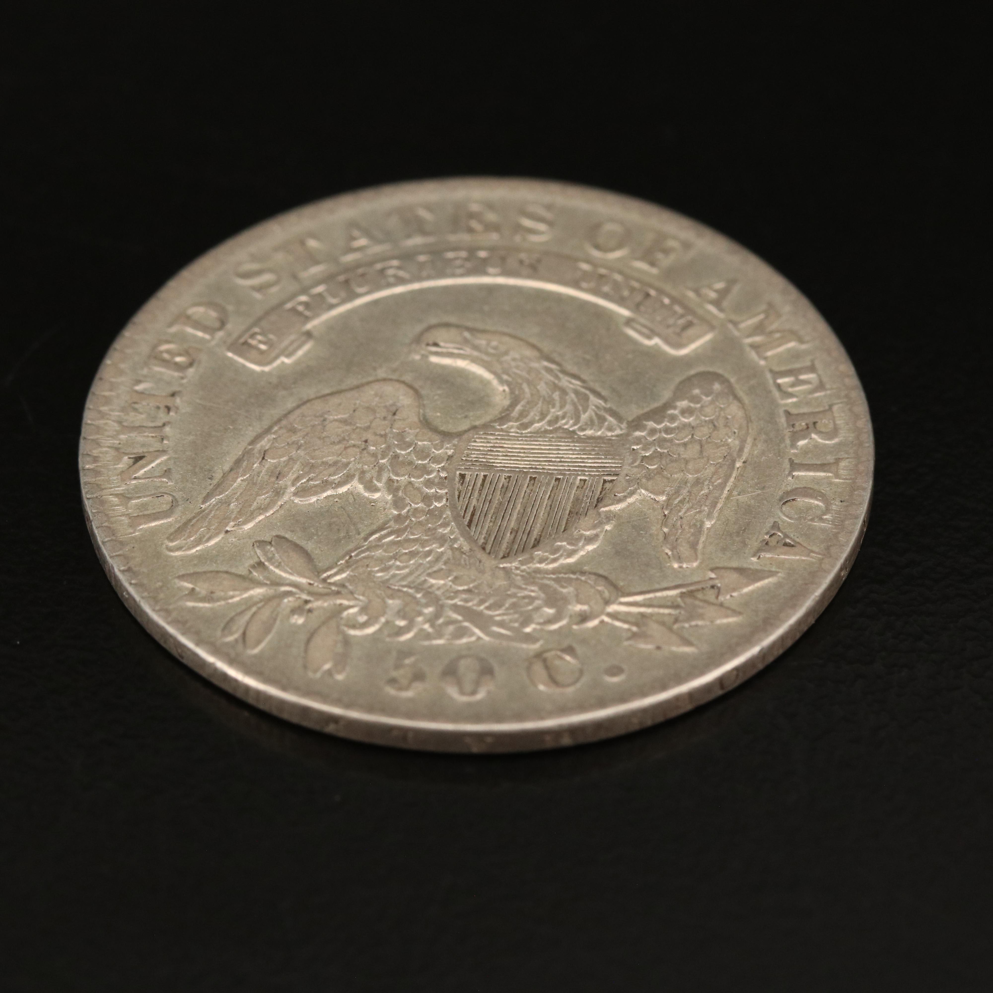 1832 Capped Bust Silver Half Dollar