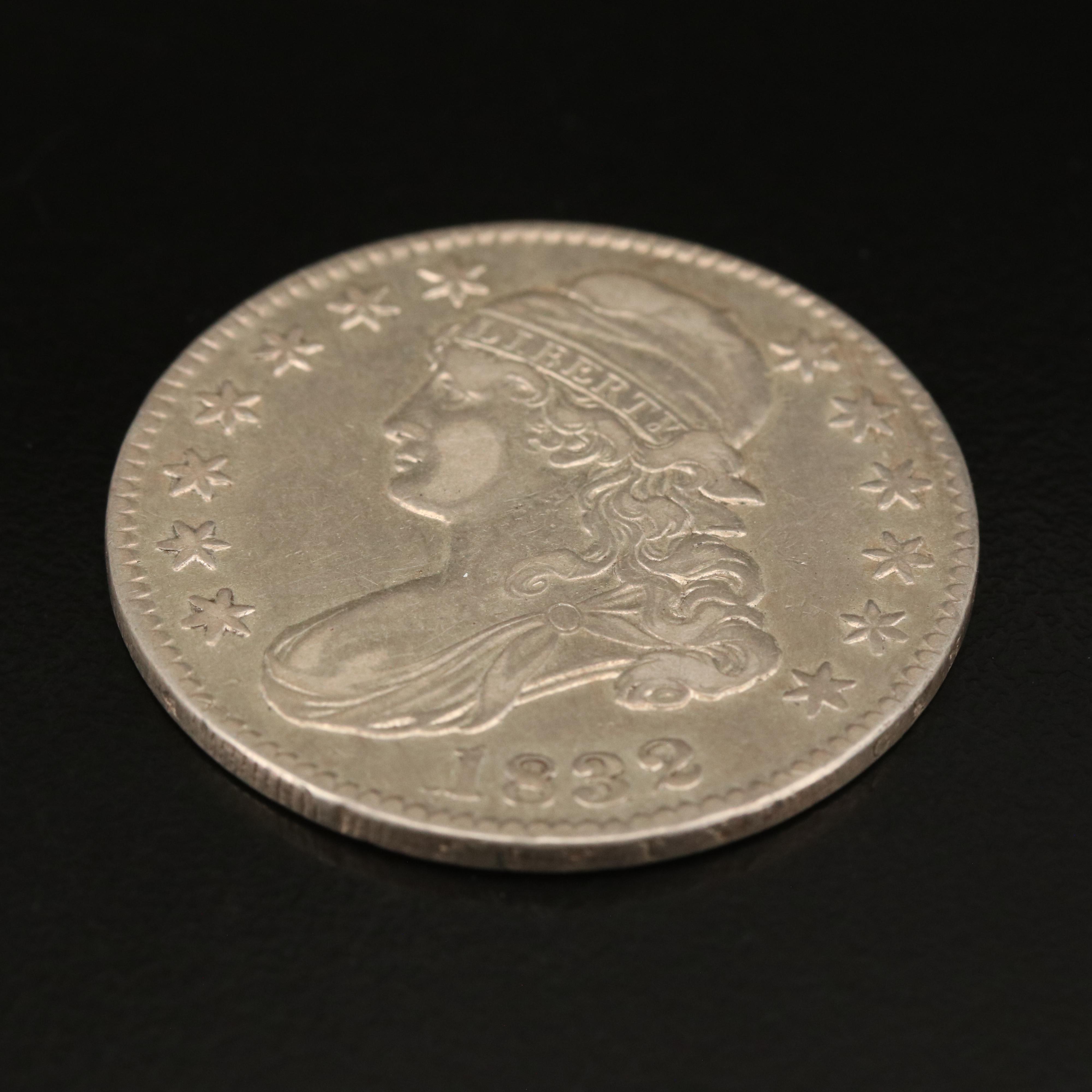 1832 Capped Bust Silver Half Dollar