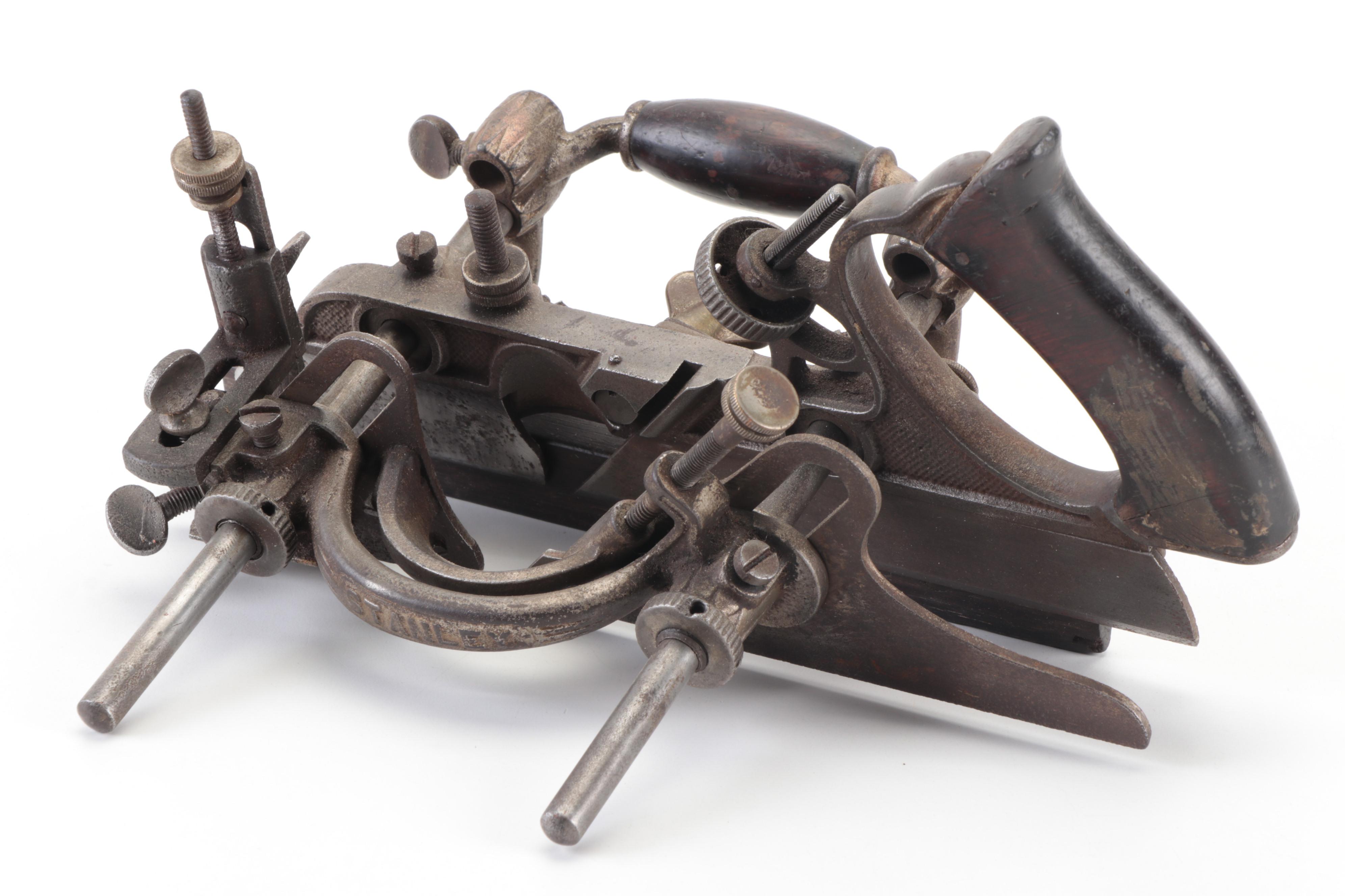 Stanley Tools No. 55 Hand Plane with Cutters, Early 20th Century