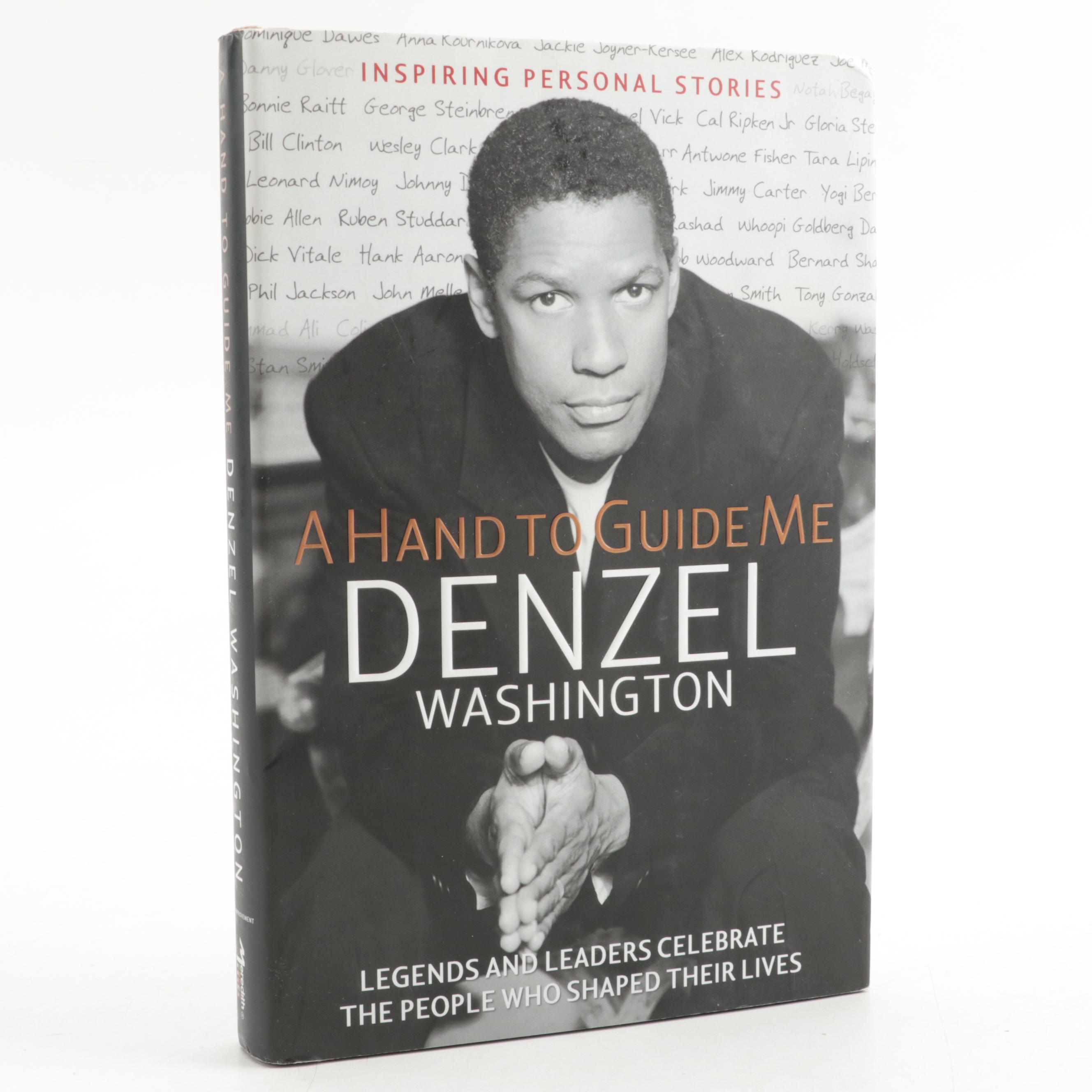 Signed First Edition "A Hand to Guide Me" by Denzel Washington, 2006