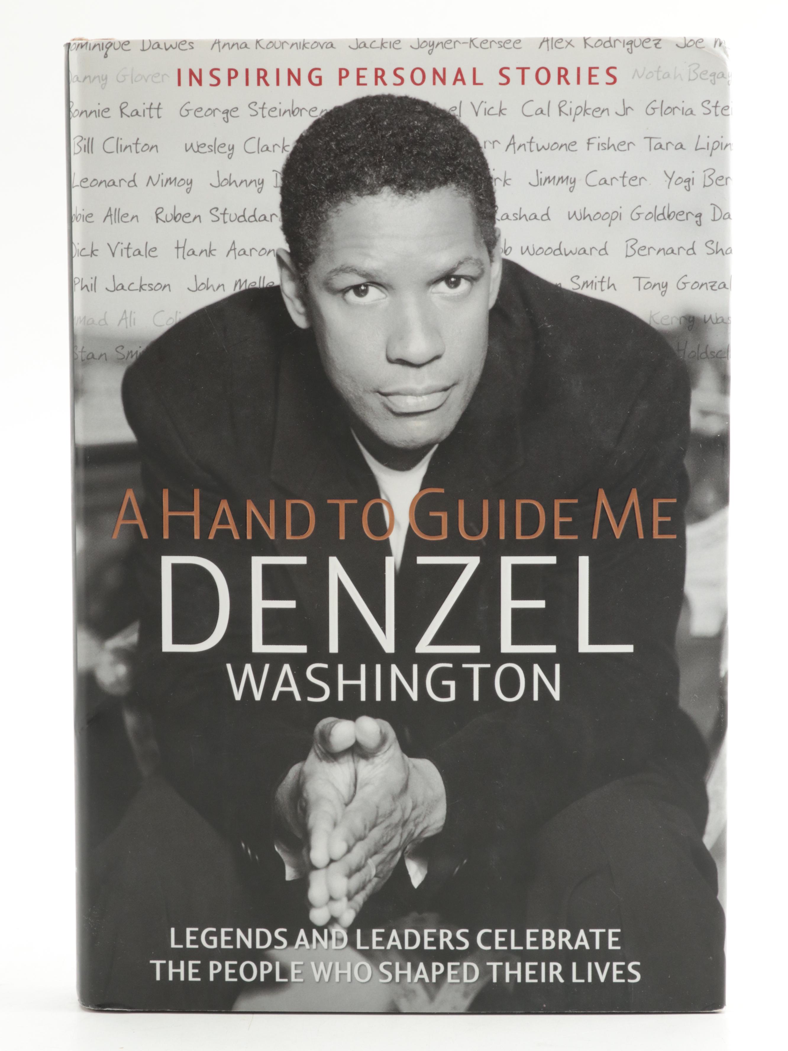 Signed First Edition "A Hand to Guide Me" by Denzel Washington, 2006