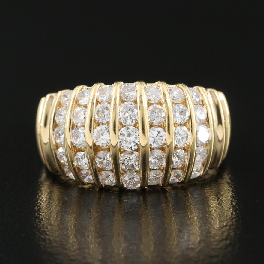 18K 1.5 CTW Diamond Ring