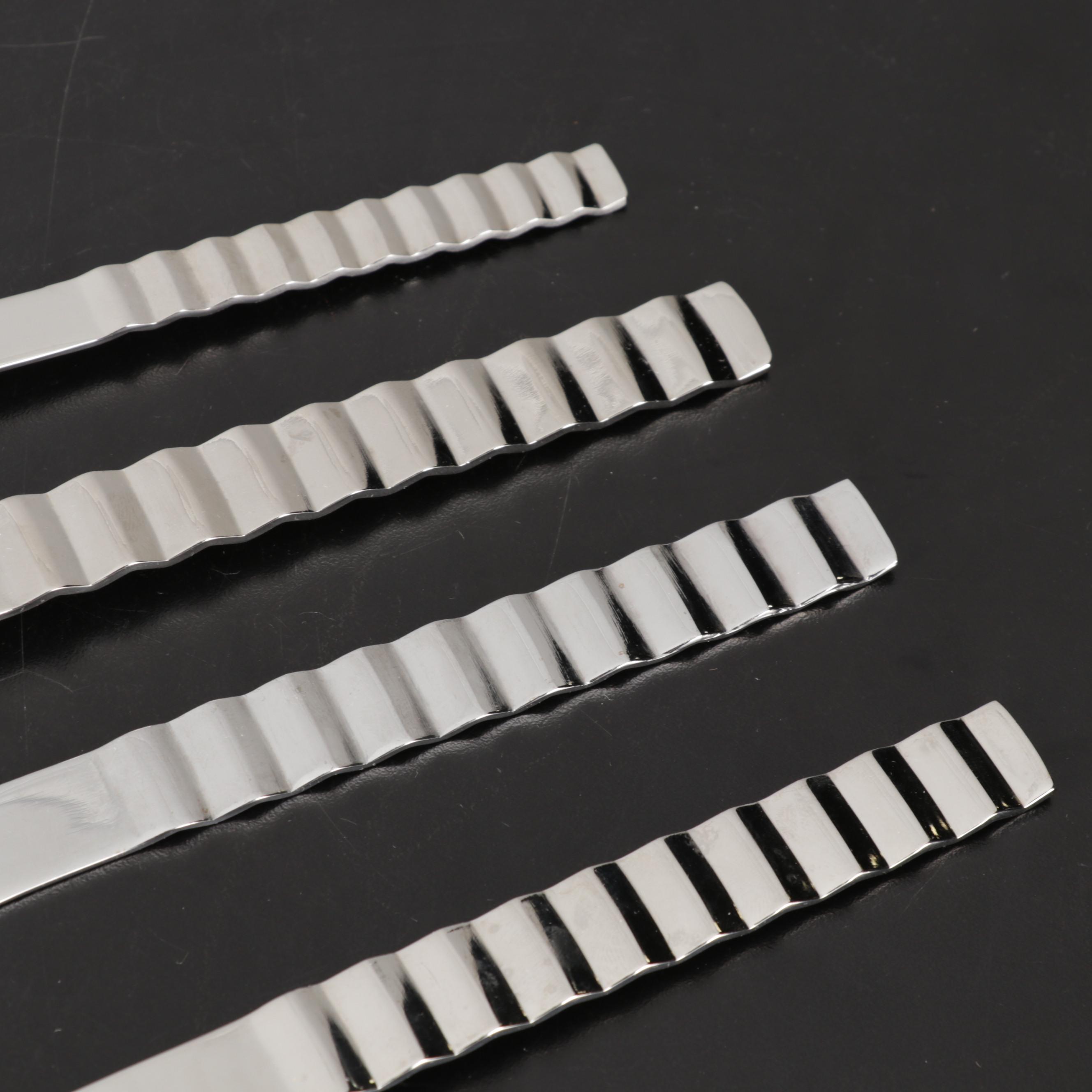 IKEA "IKE1" Stainless Steel Flatware Service for Twelve, Late 20th Century