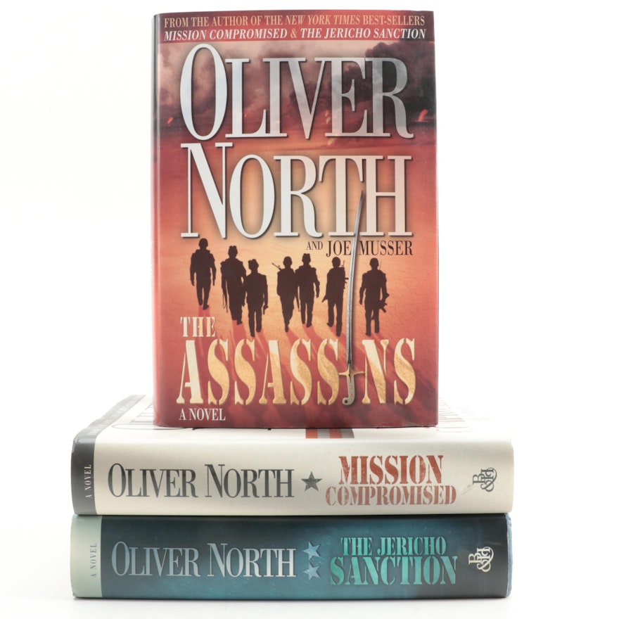 Signed First Edition "The Assassins" and More by Oliver North and Joe Musser