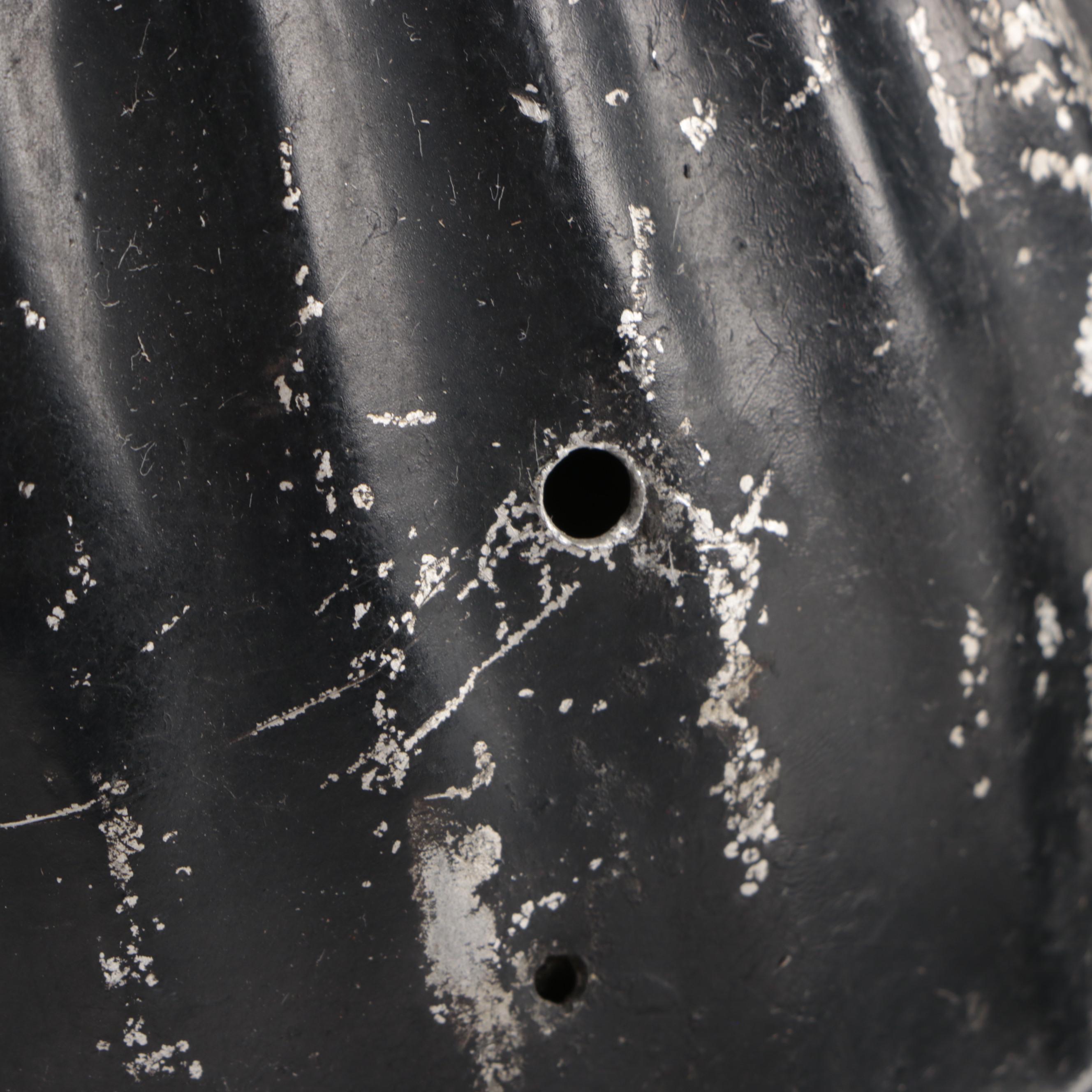 Metal Firefighter's Helmet, Mid-20th Century